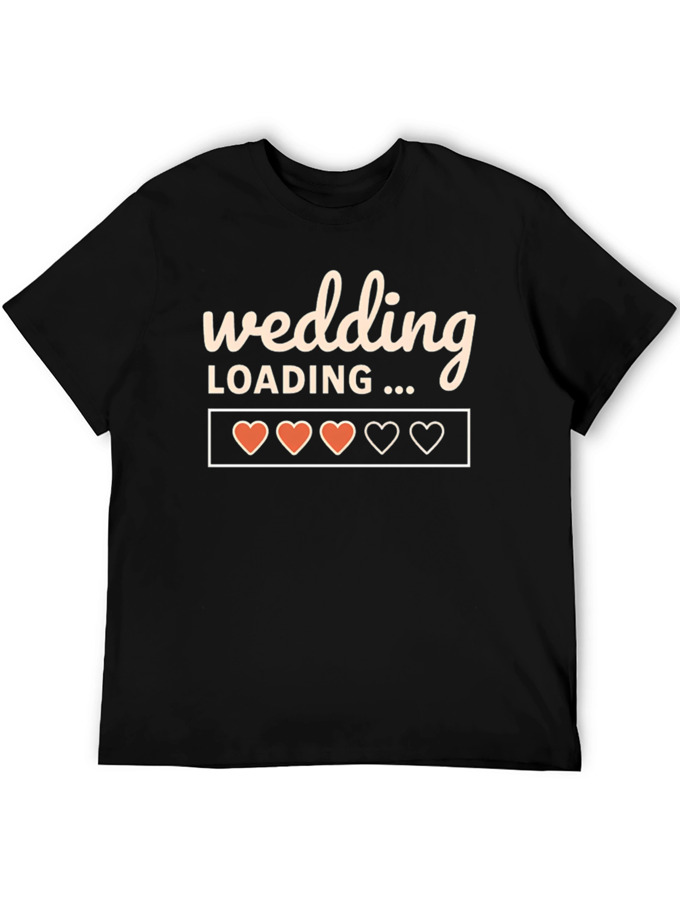 Wedding Loading T-Shirt Groom Bachelorette Party Tee