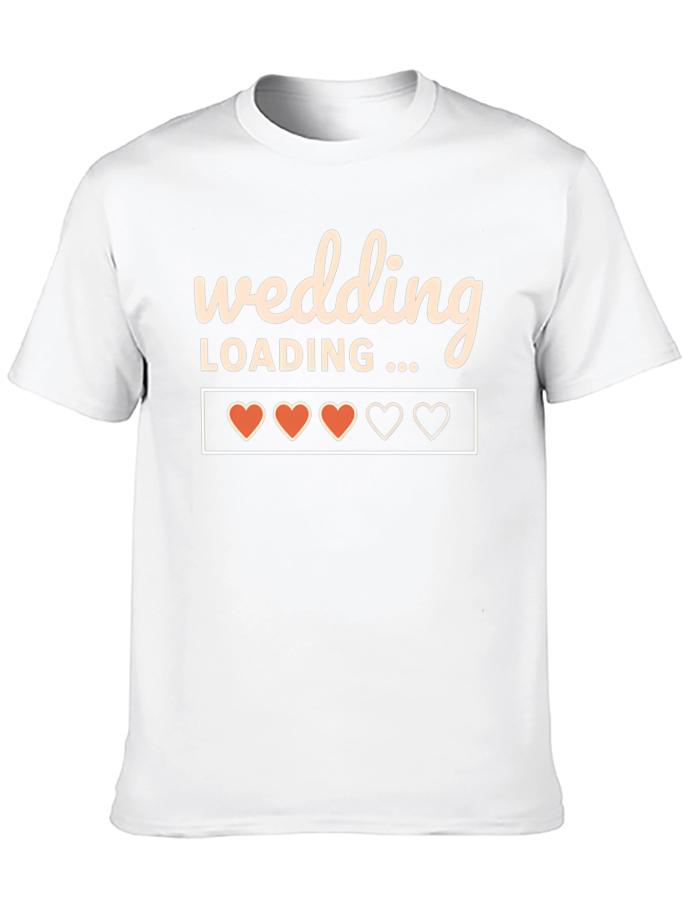 Wedding Loading T-Shirt Groom Bachelorette Party Tee
