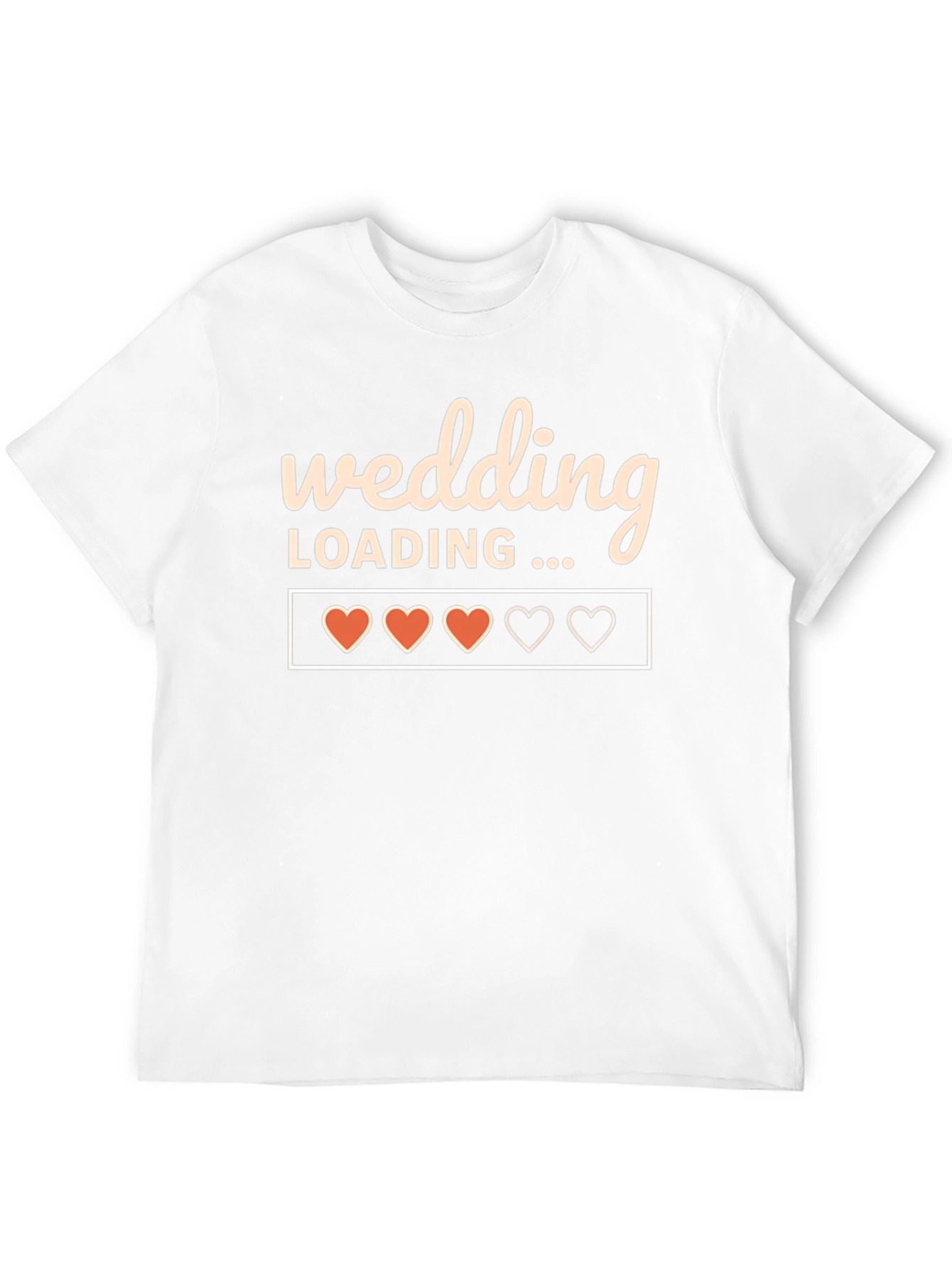 Wedding Loading T-Shirt Groom Bachelorette Party Tee