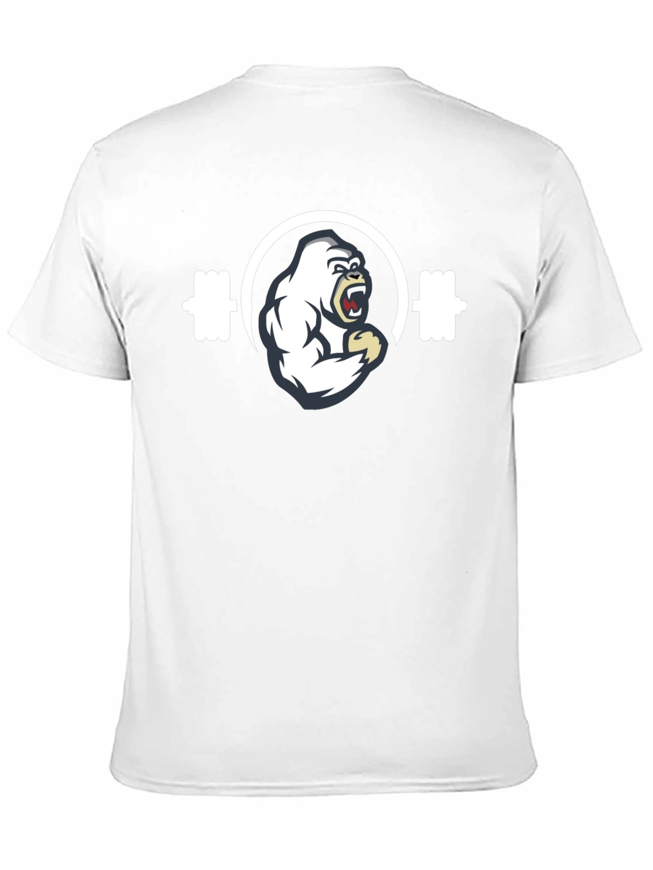 Gorilla Gym T-Shirt - Black Fitness Tee