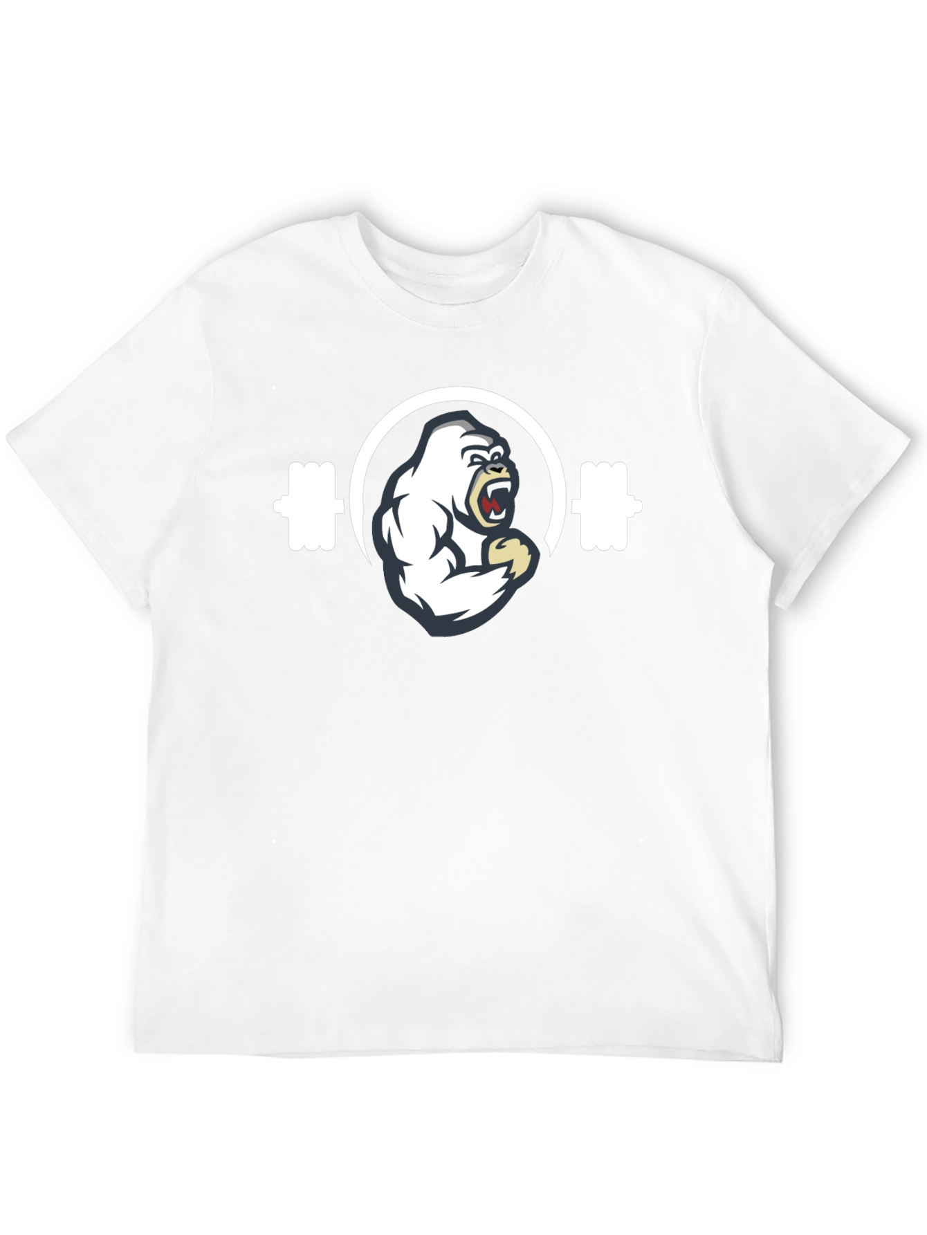 Gorilla Gym T-Shirt - Black Fitness Tee