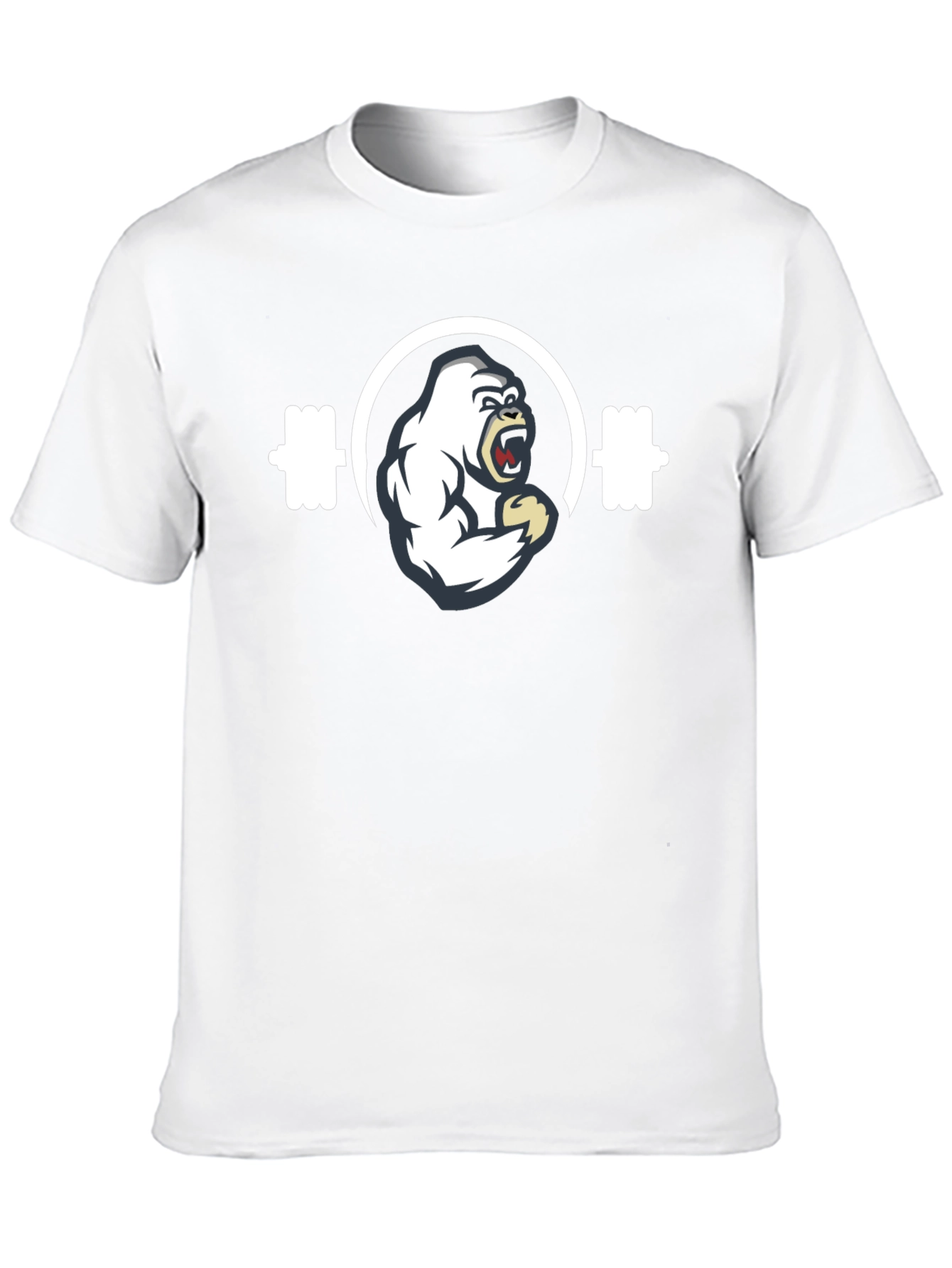 Gorilla Gym T-Shirt - Black Fitness Tee