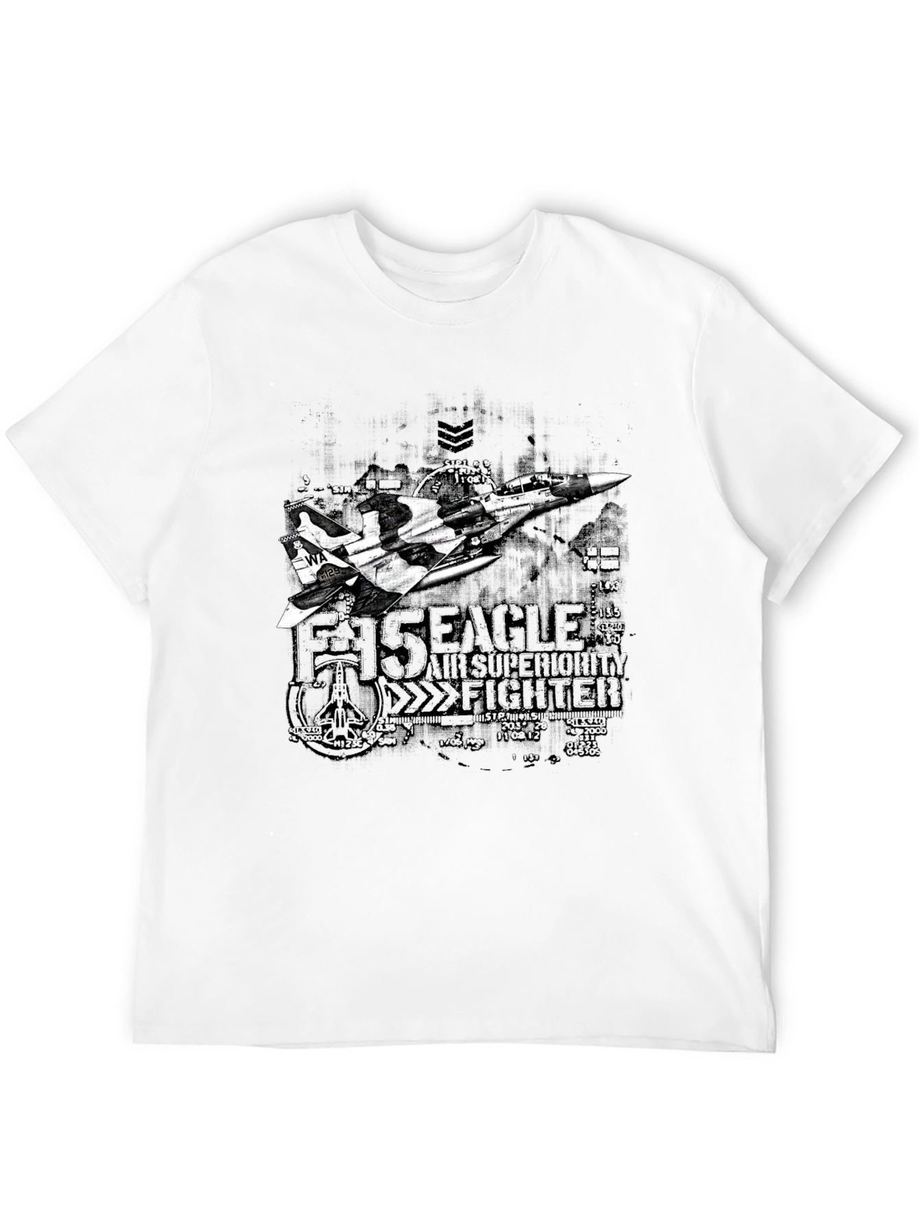F-15 Eagle Fighter Jet Graphic T-Shirt