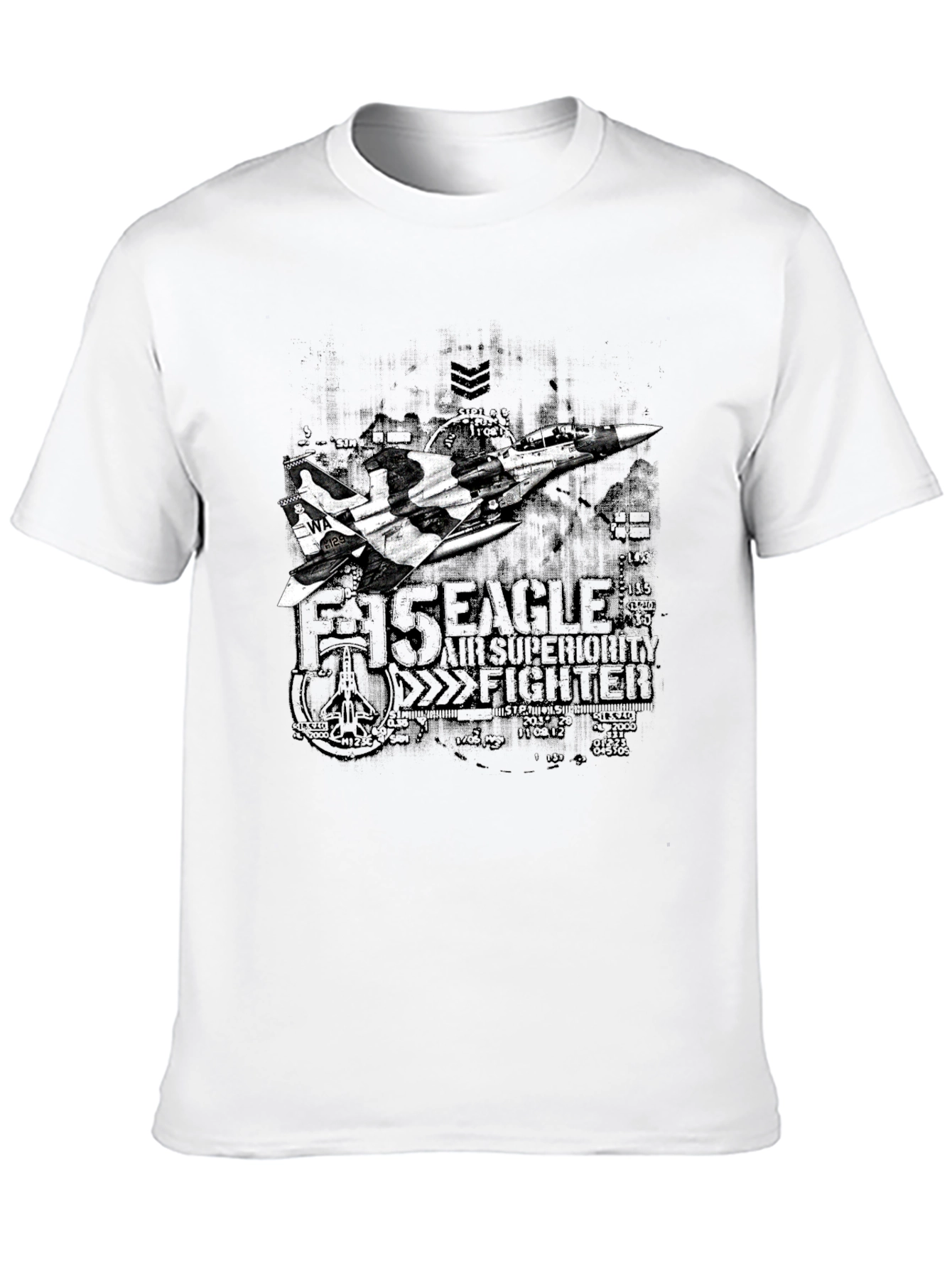 F-15 Eagle Fighter Jet Graphic T-Shirt