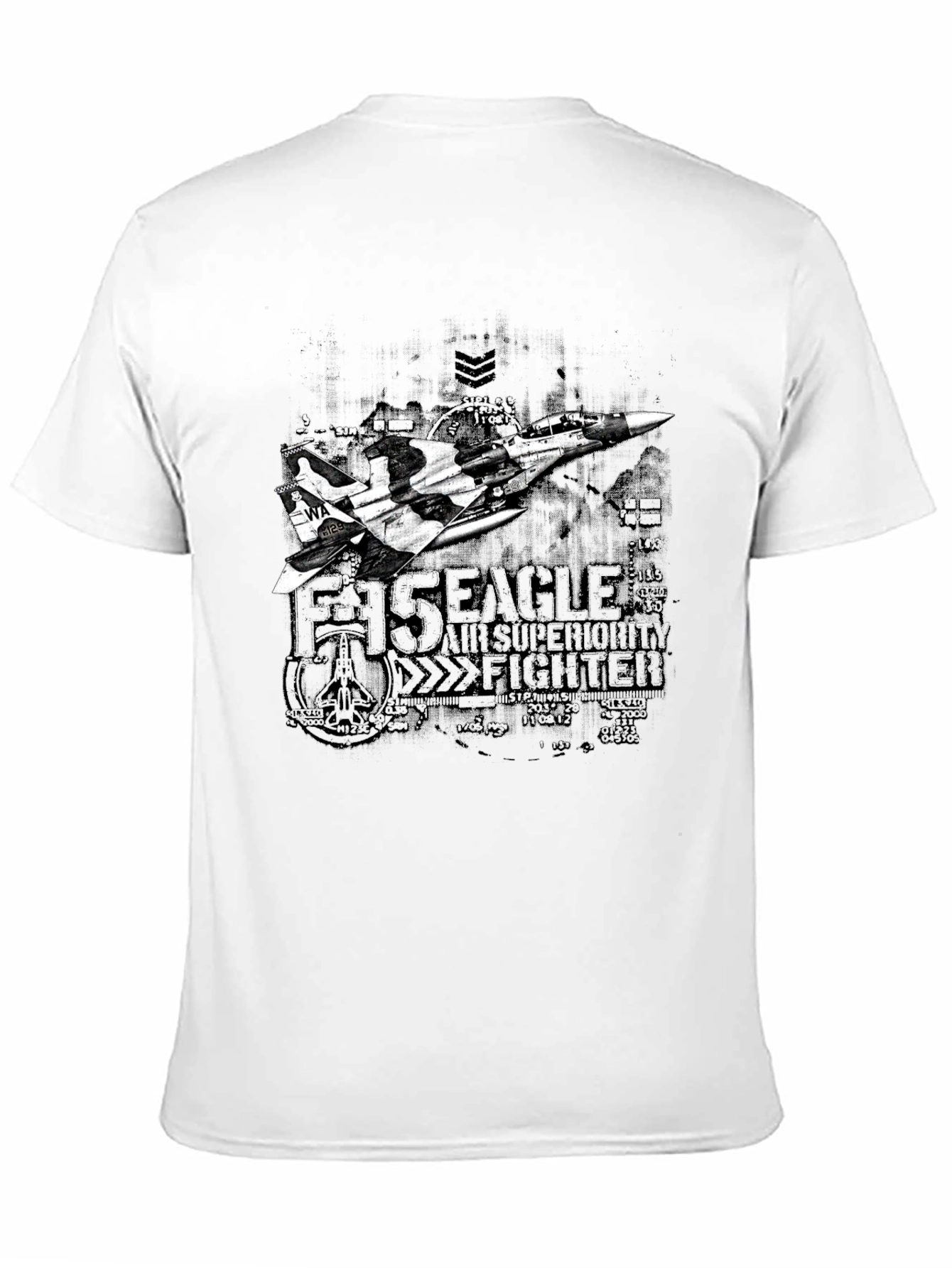 F-15 Eagle Fighter Jet Graphic T-Shirt