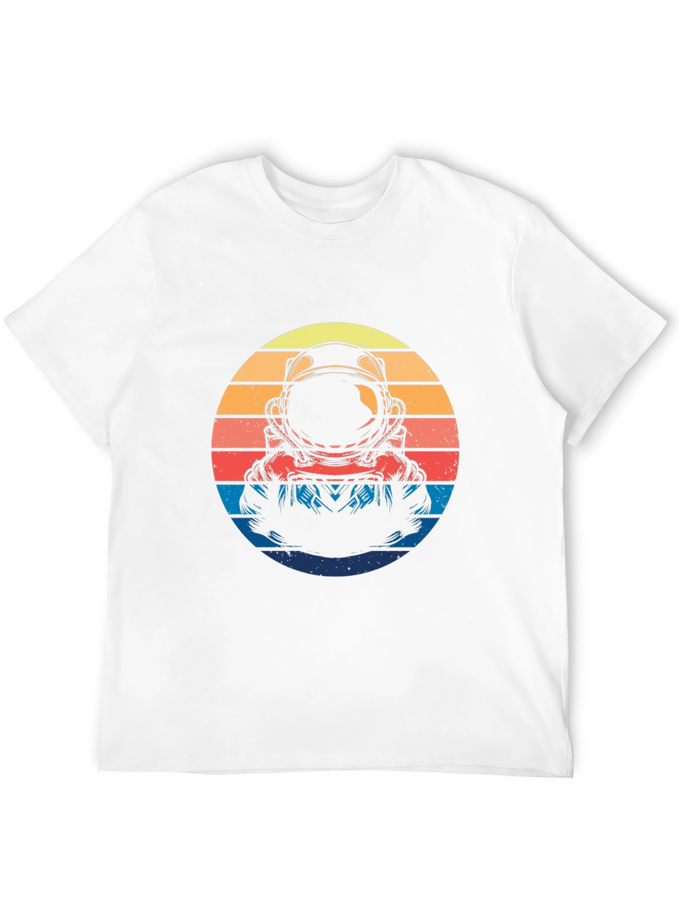 Retro Astronaut Graphic T-Shirt