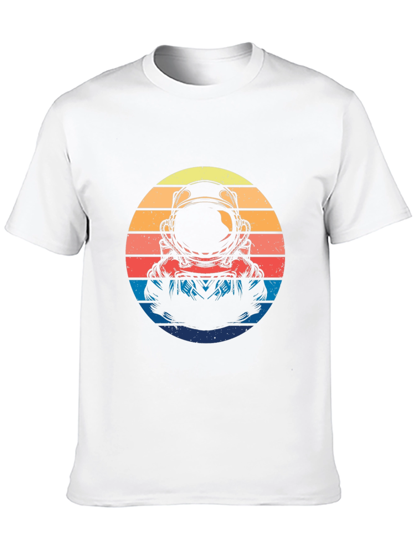 Retro Astronaut Graphic T-Shirt