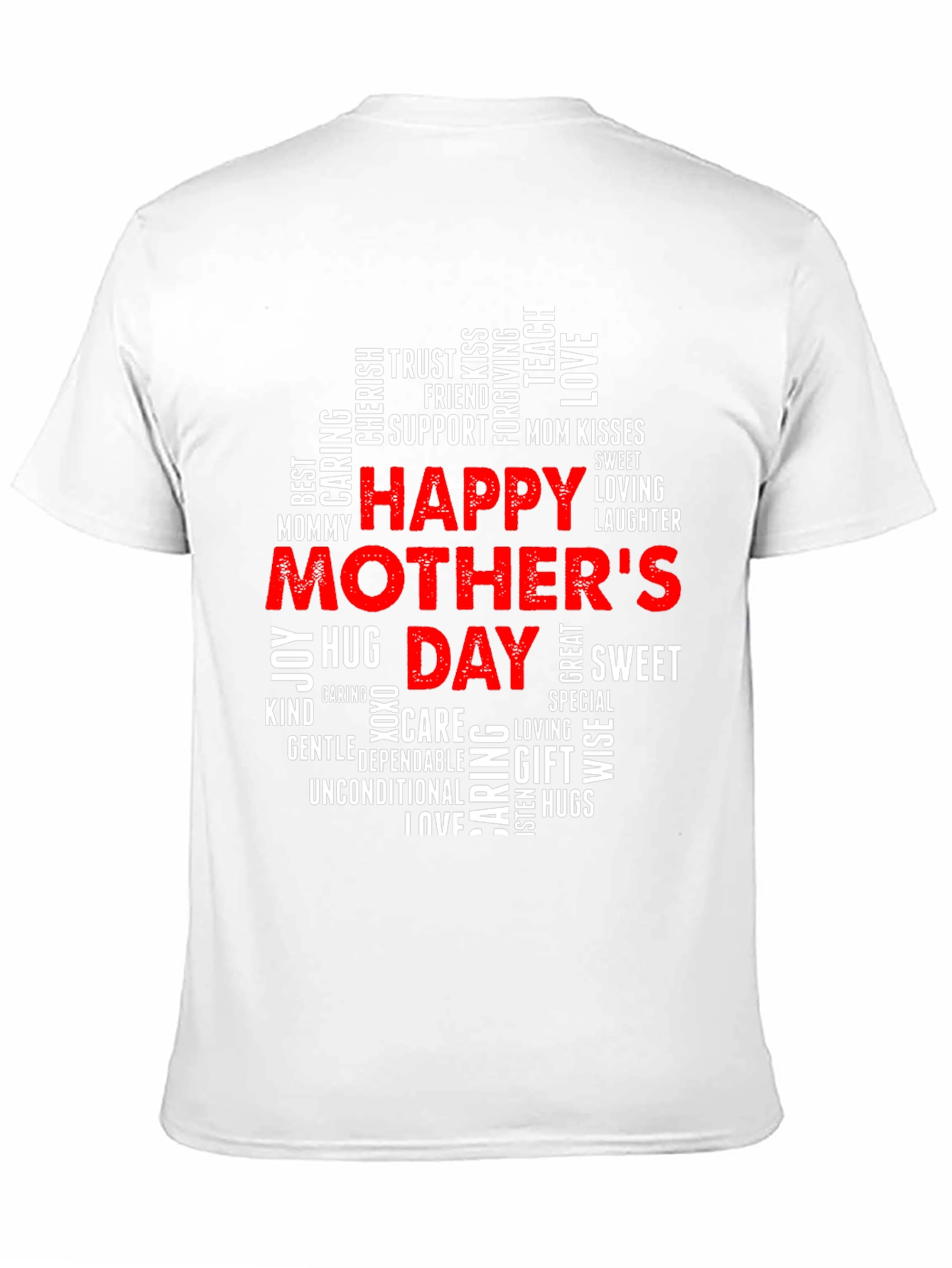 Happy Mothers Day Word Cloud T-Shirt