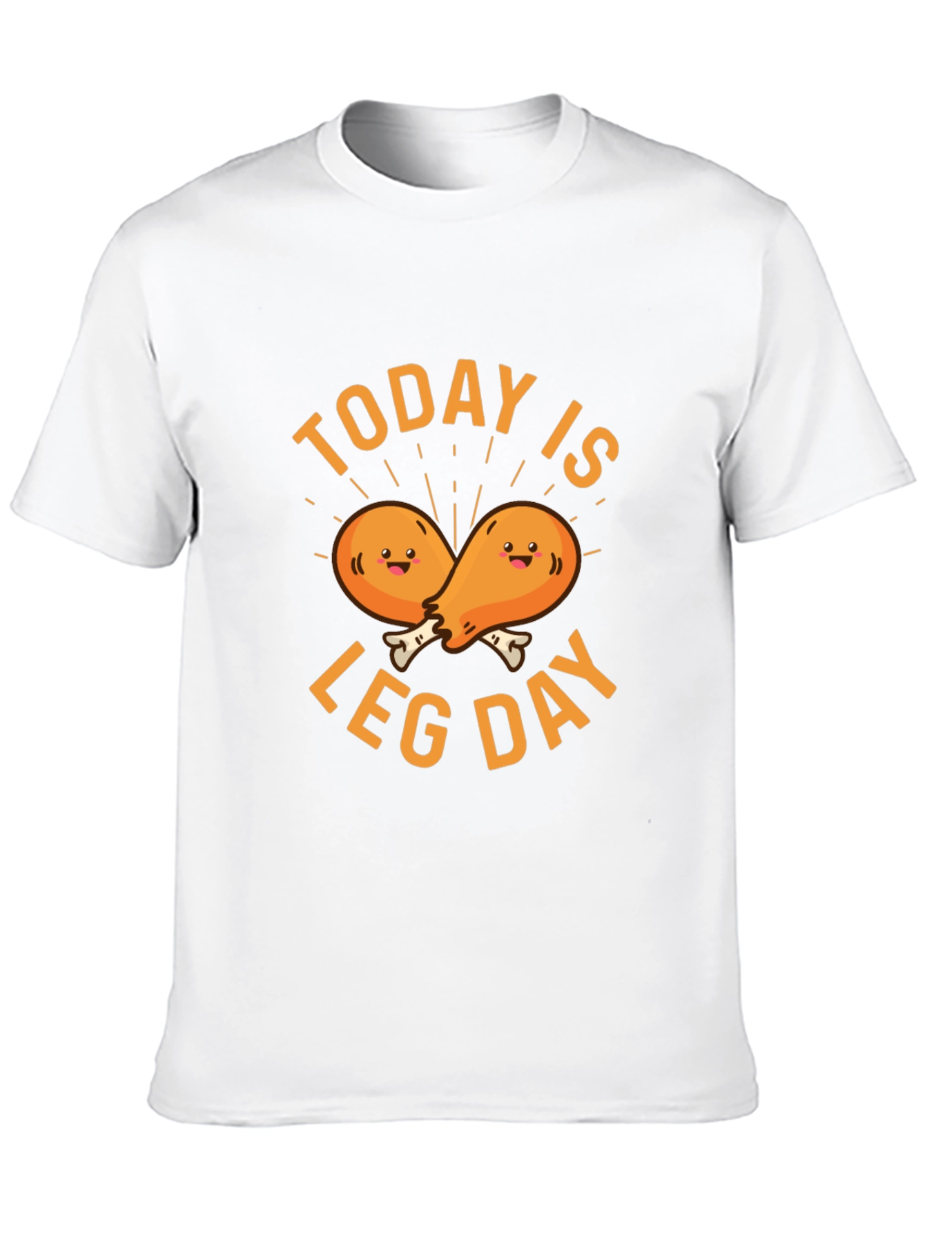Funny Today is Leg Day Chicken Lover T-Shirt
