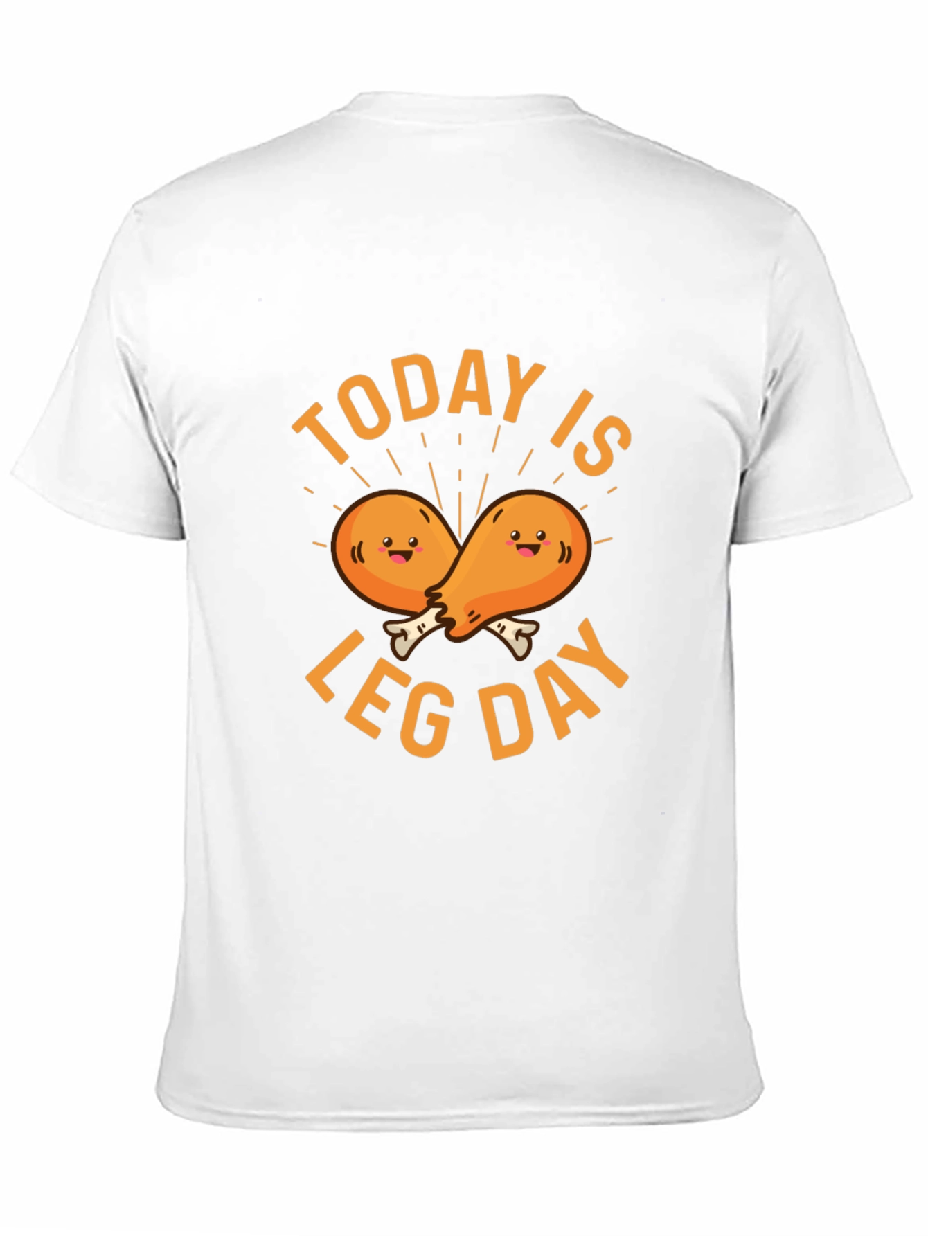 Funny Today is Leg Day Chicken Lover T-Shirt