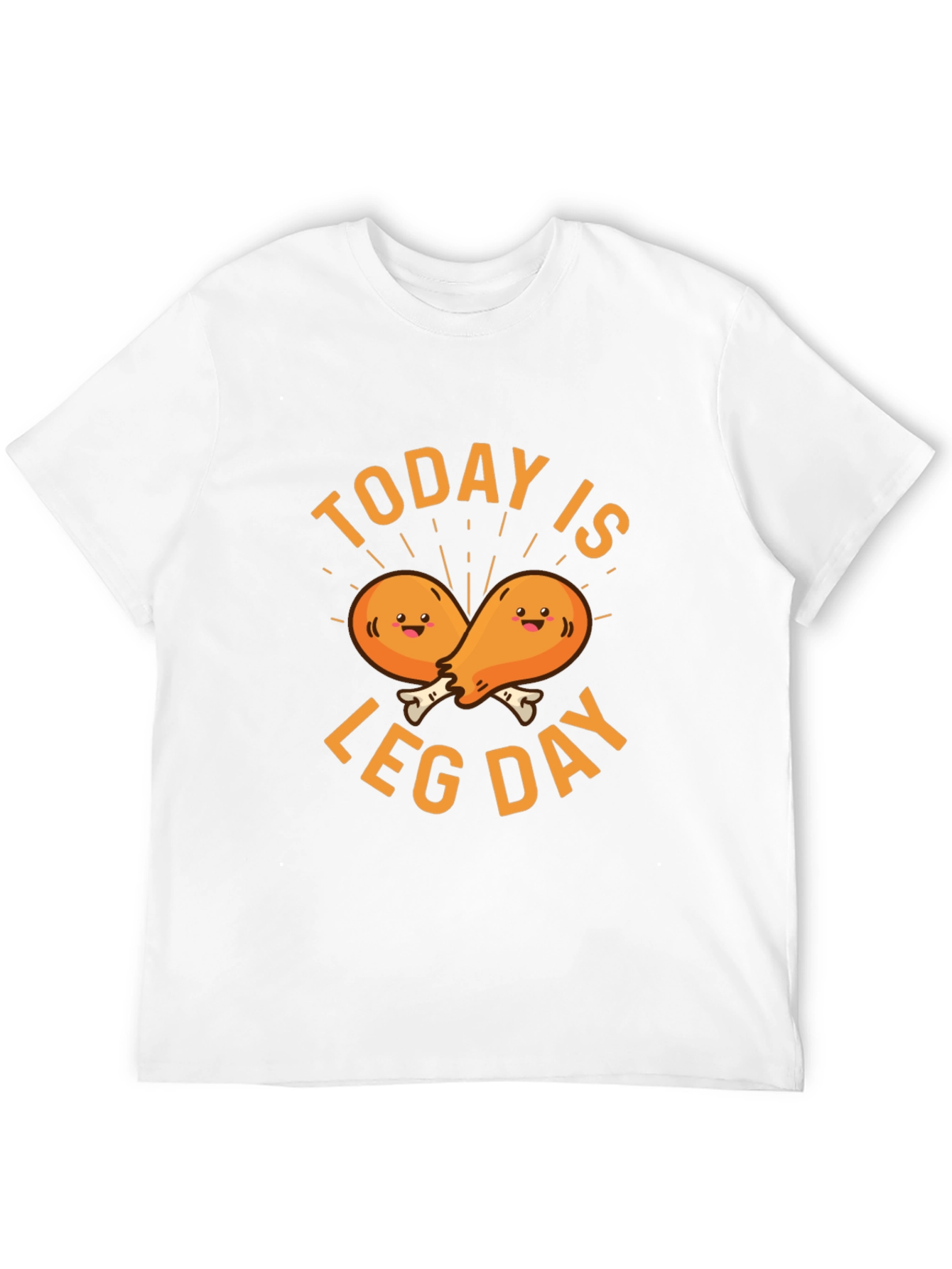 Funny Today is Leg Day Chicken Lover T-Shirt