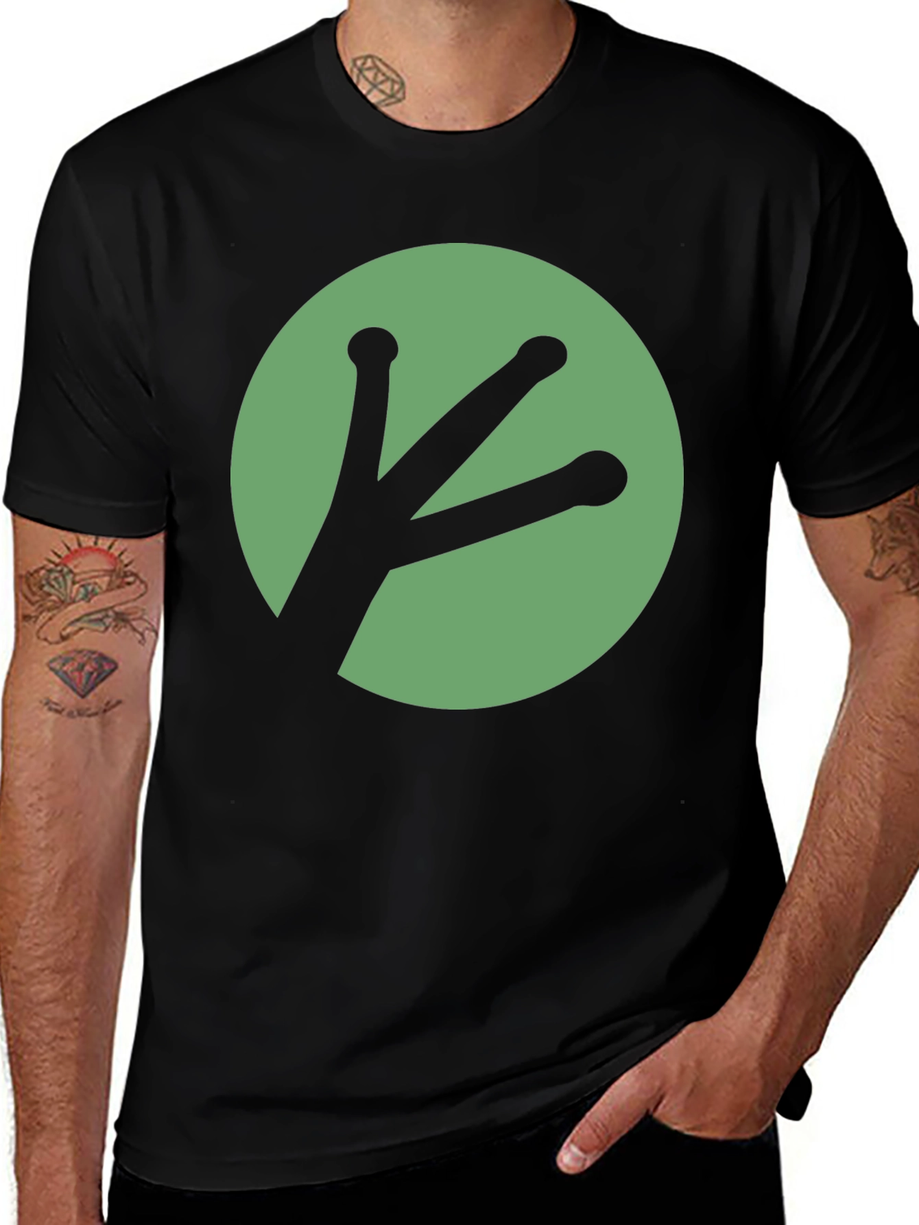 Frog Footprint T-Shirt - Funky & Unique Design