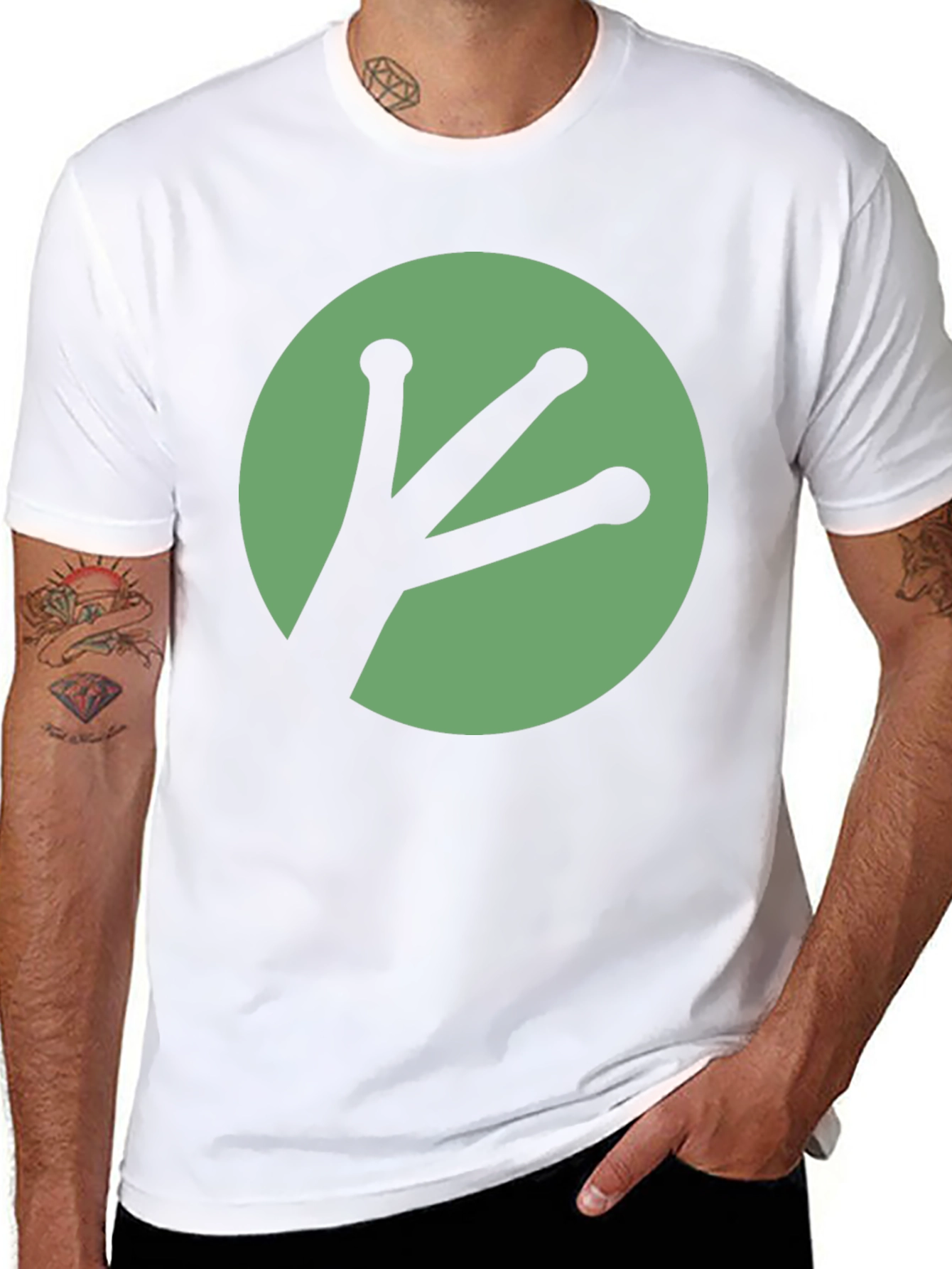 Frog Footprint T-Shirt - Funky & Unique Design