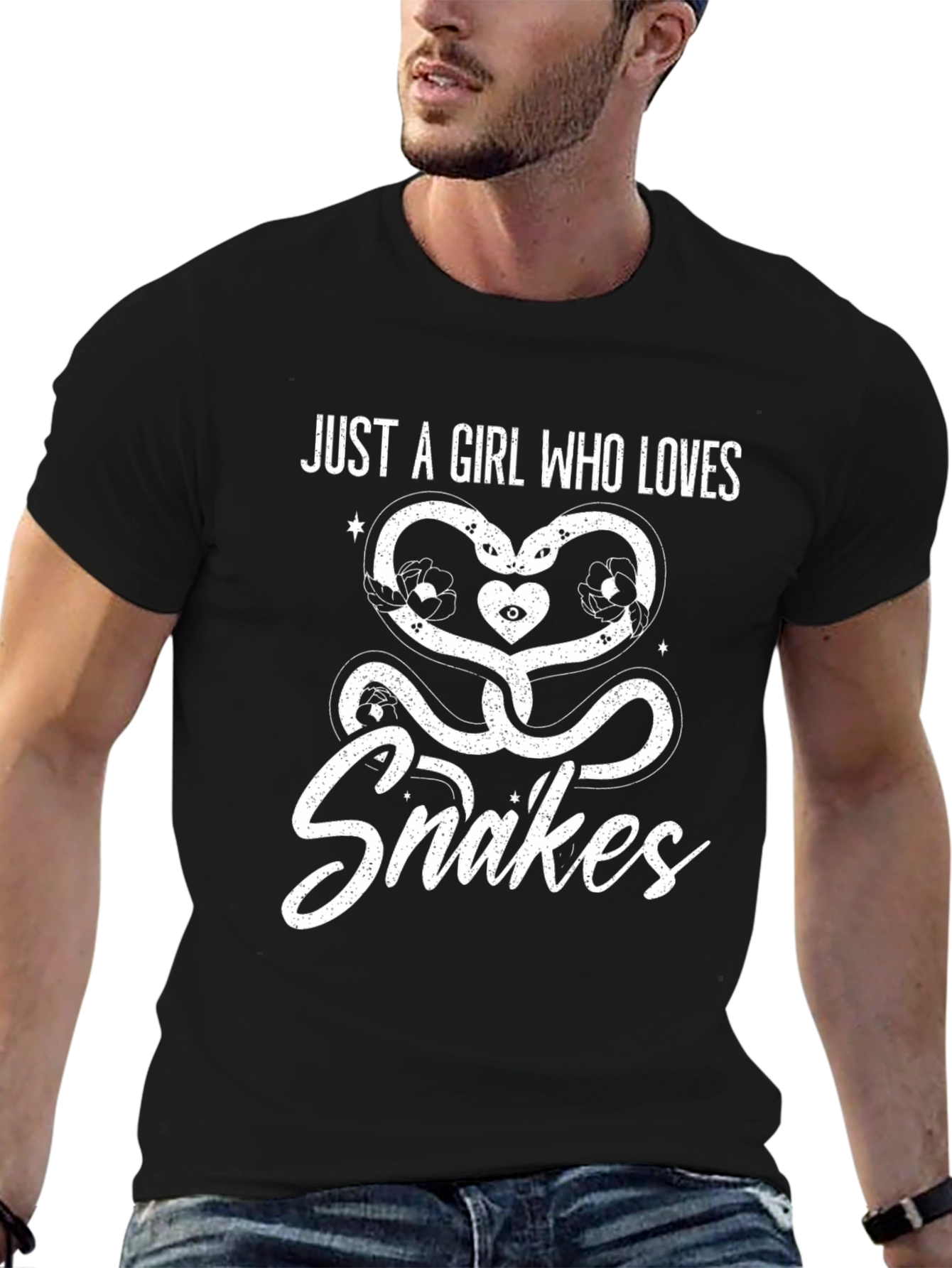 Just a Girl Who Loves Snakes T-Shirt