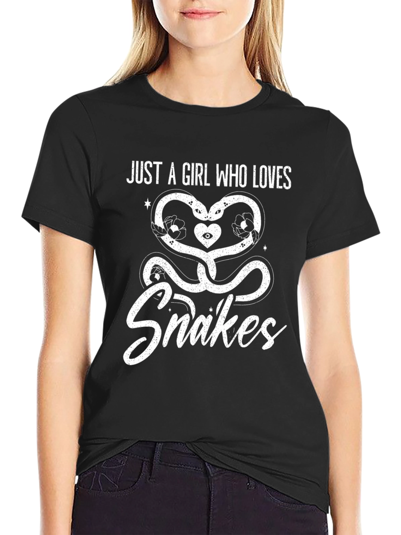 Just a Girl Who Loves Snakes T-Shirt