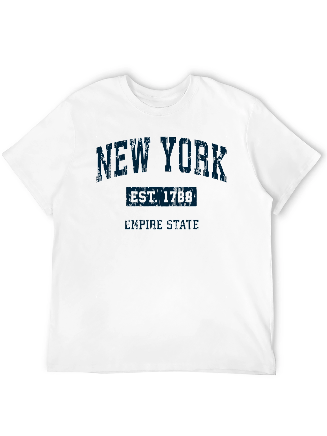 New York Empire State Black Graphic Tee