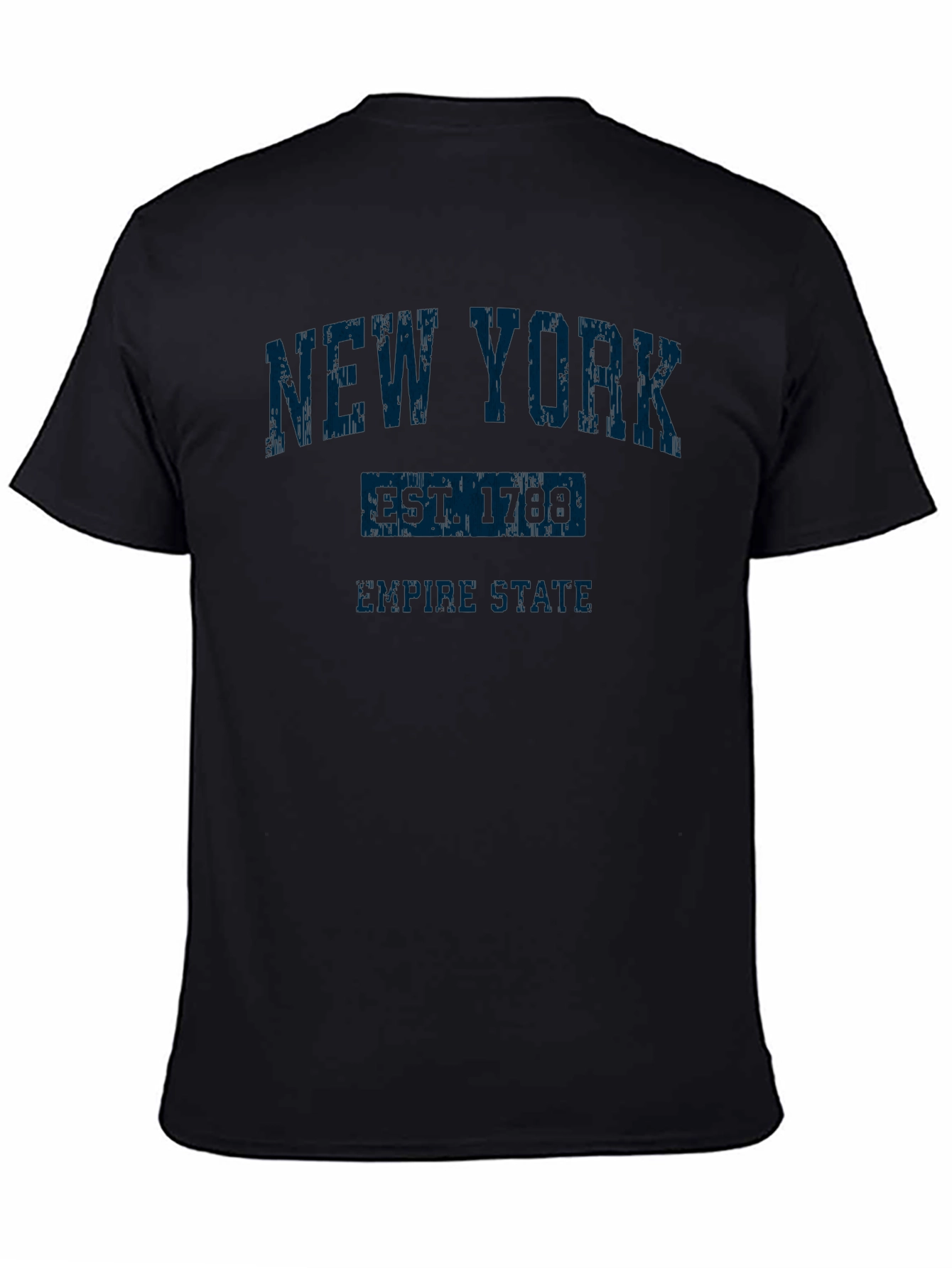 New York Empire State Black Graphic Tee
