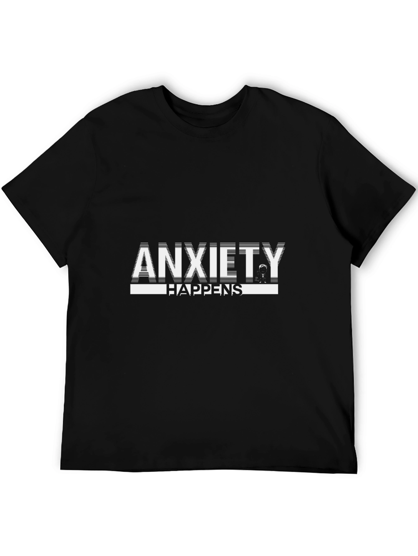 Anxiety Happens Graphic Tee - Comfort & Style