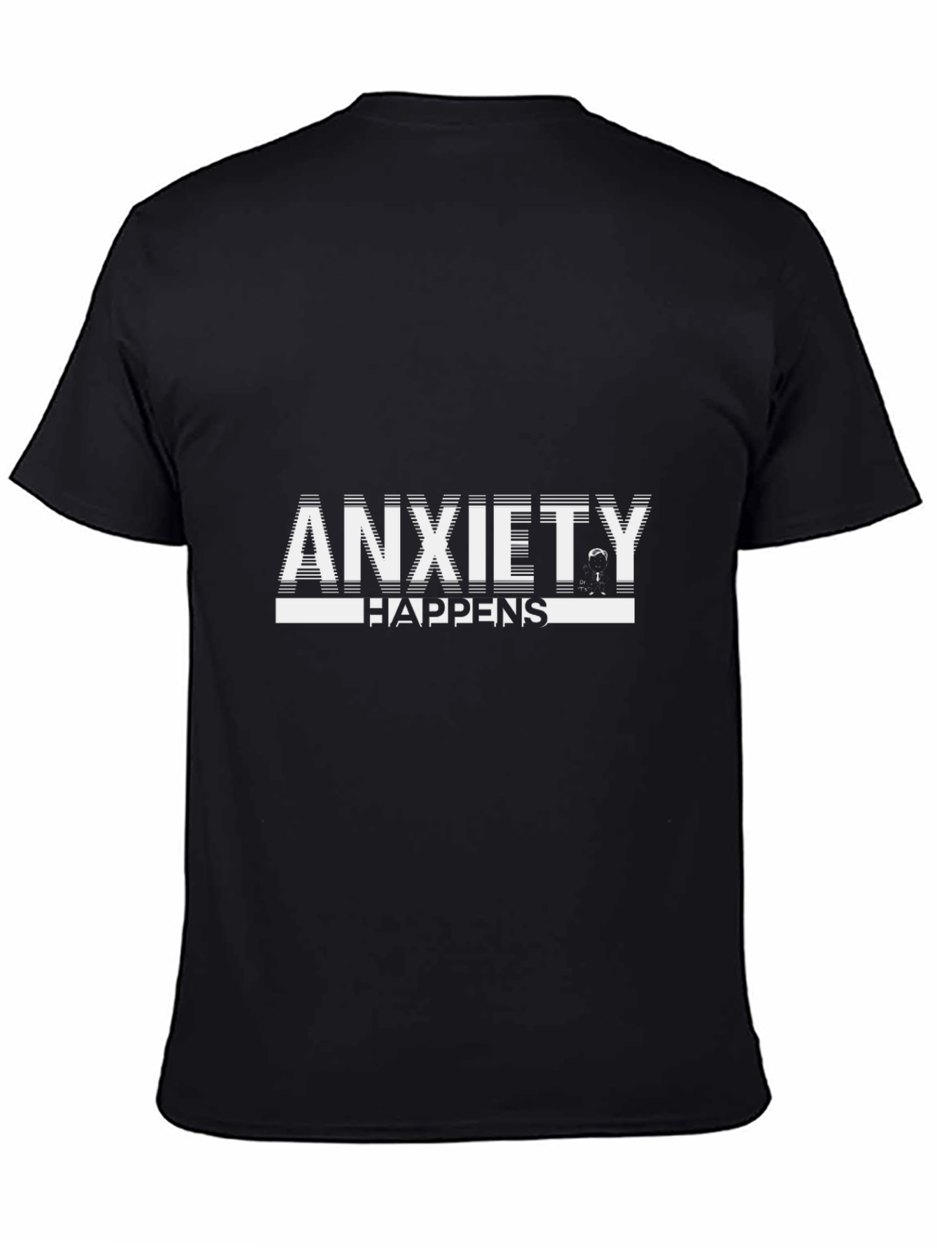 Anxiety Happens Graphic Tee - Comfort & Style