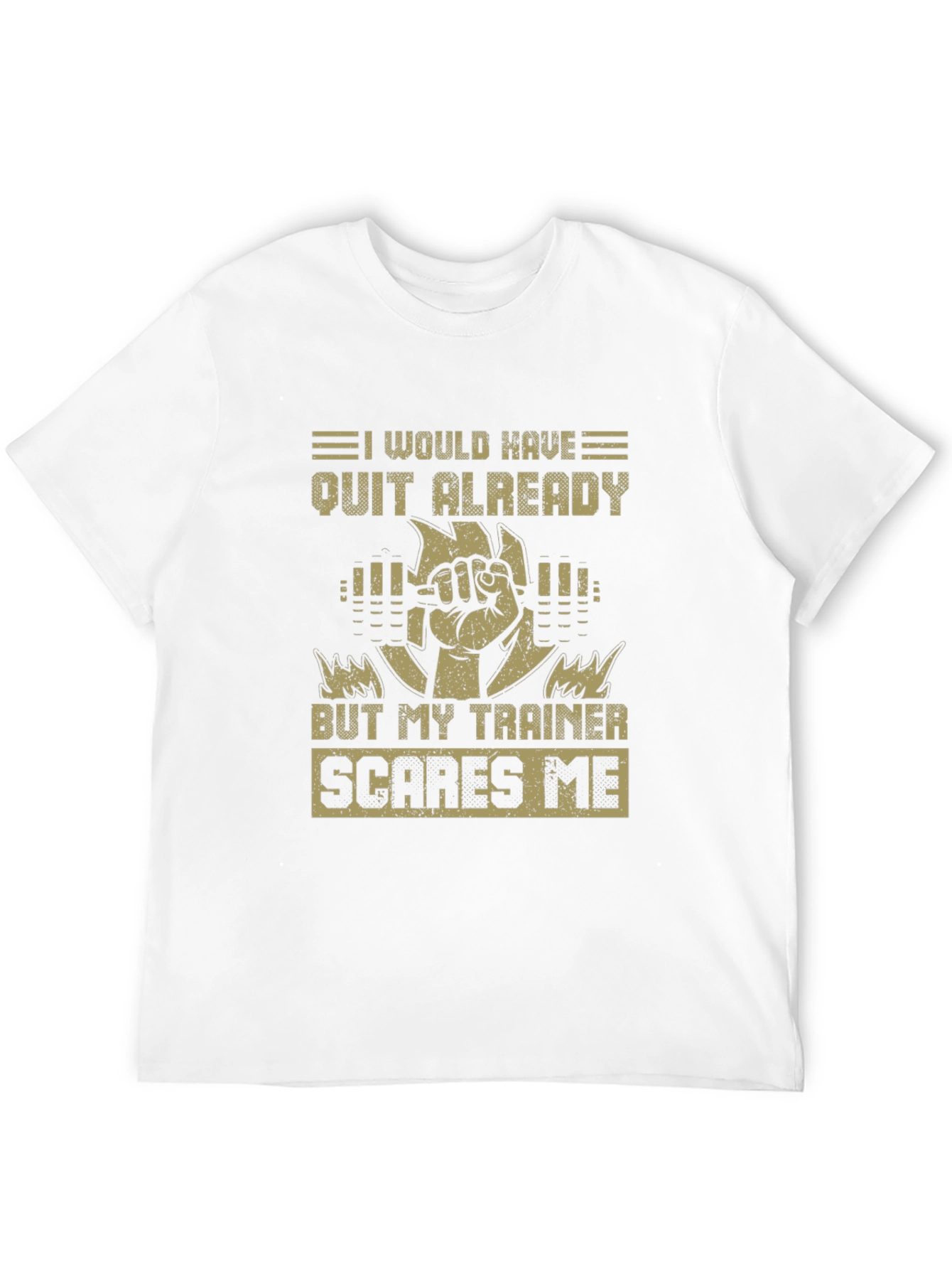 Funny Trainer T-Shirt - Gym Workout Motivation Tee