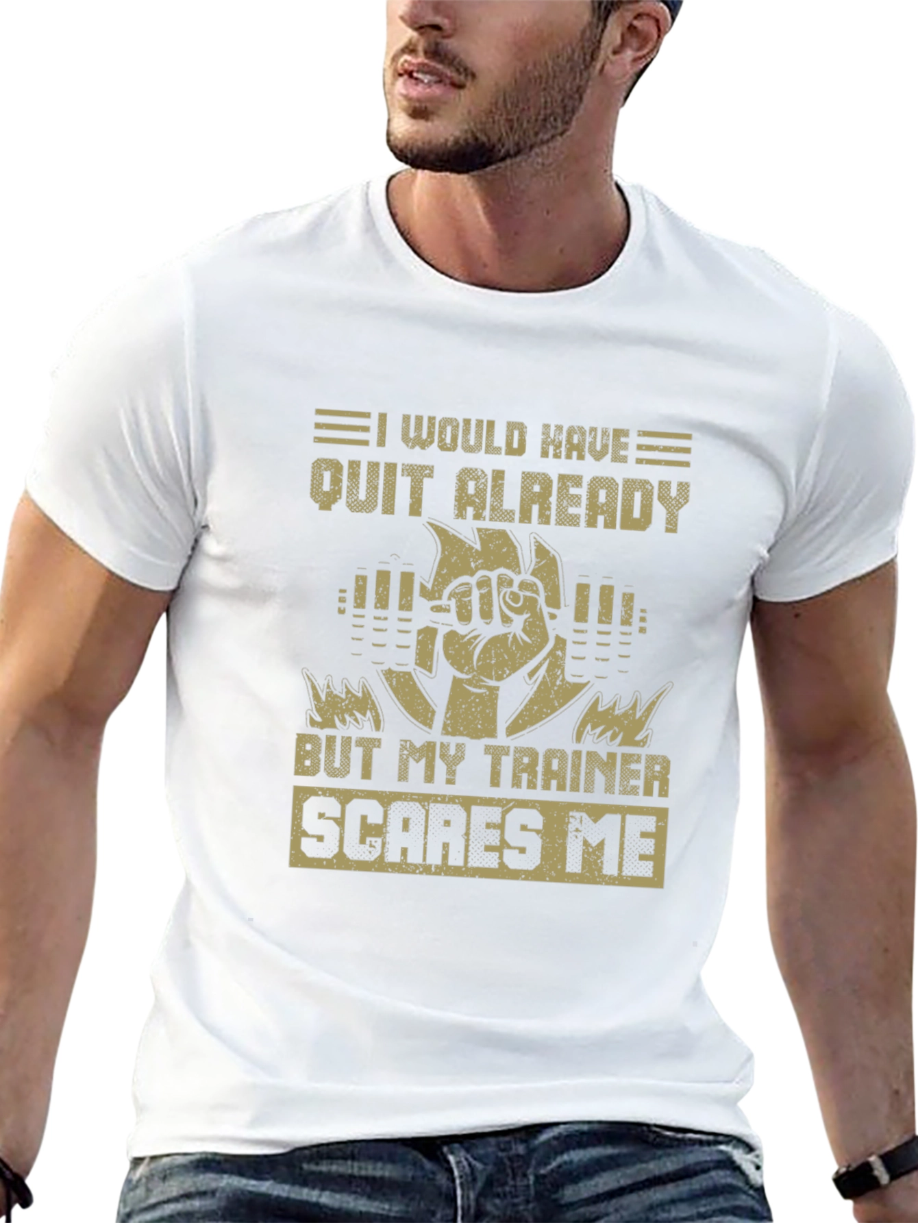 Funny Trainer T-Shirt - Gym Workout Motivation Tee
