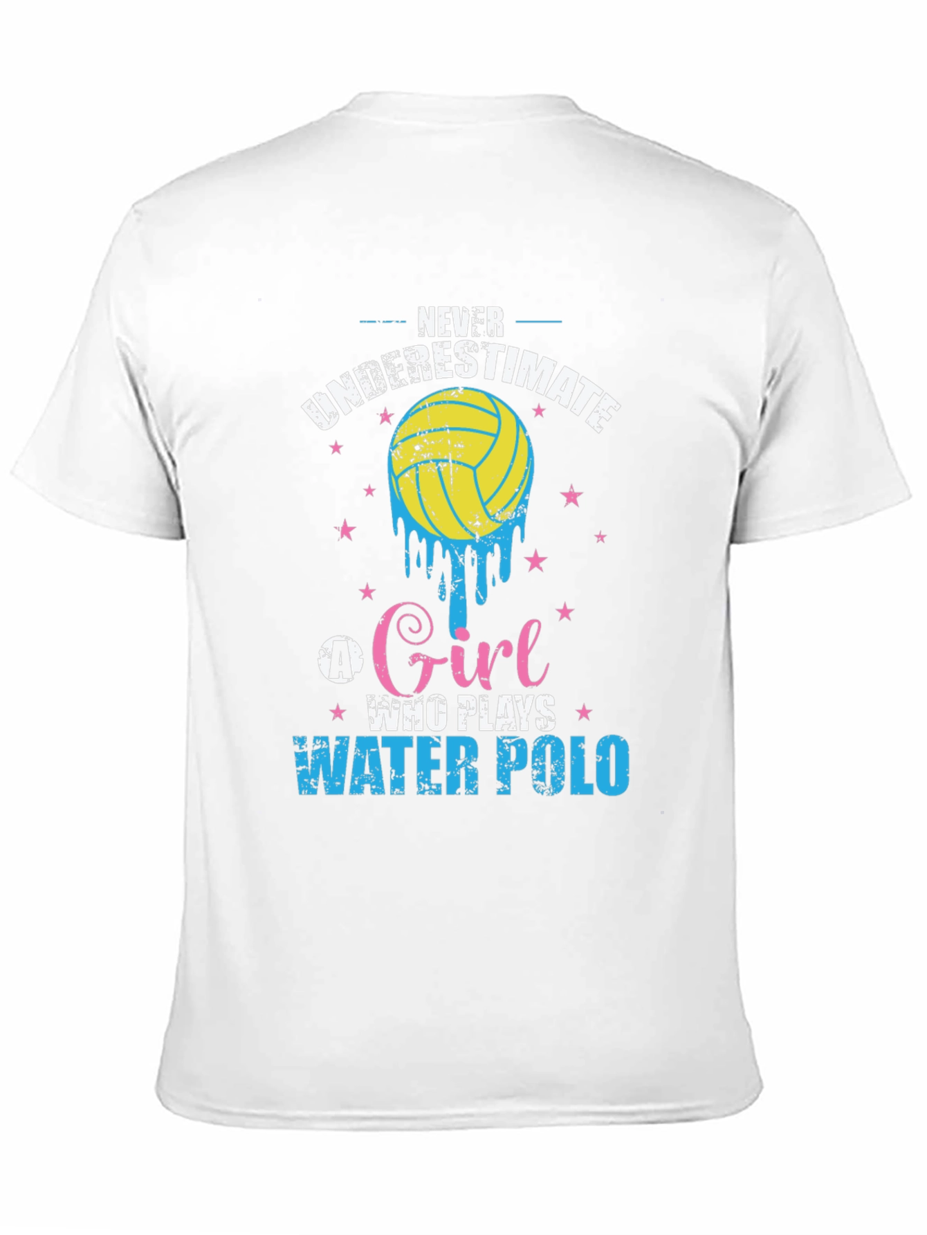 Never Underestimate Water Polo Girl T-Shirt