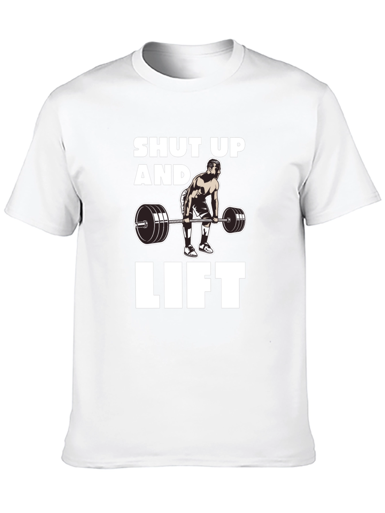 Shut Up and Lift Graphic T-Shirt Black