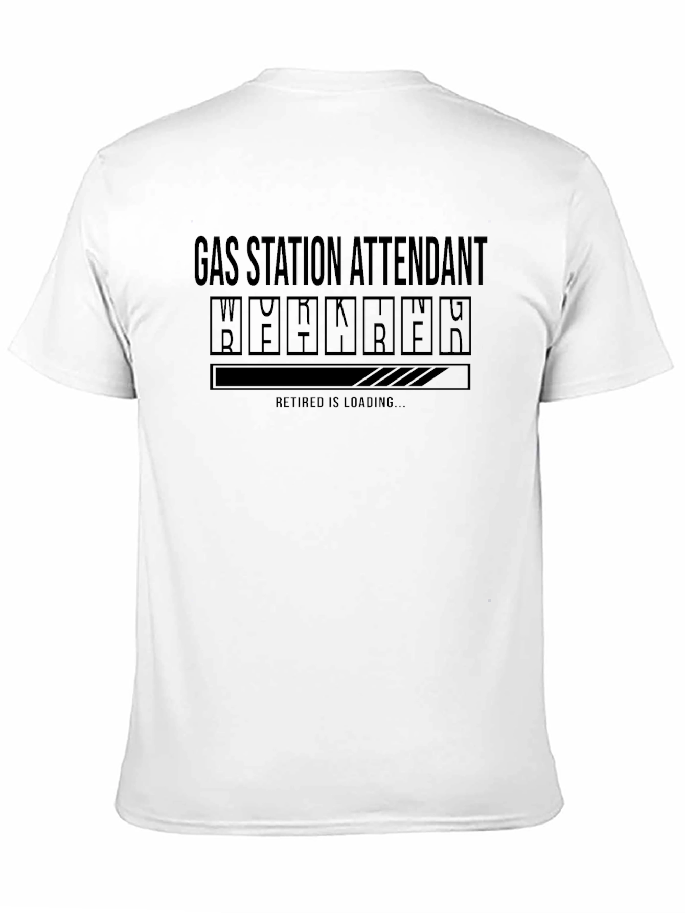 Gas Station Attendant Retirement Loading T-Shirt