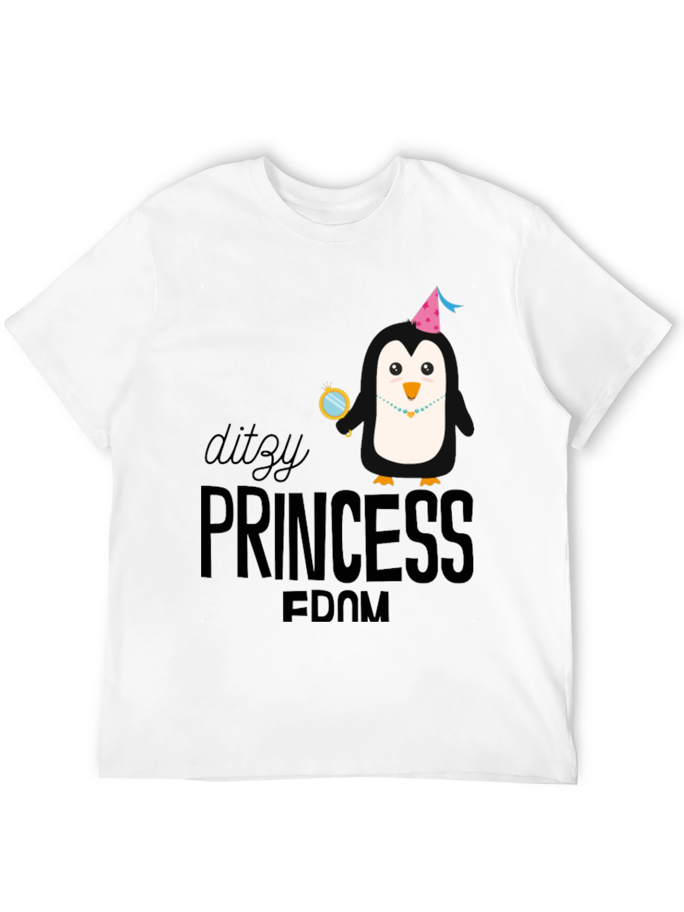 Ditzy Princess-Dom Penguin T-Shirt