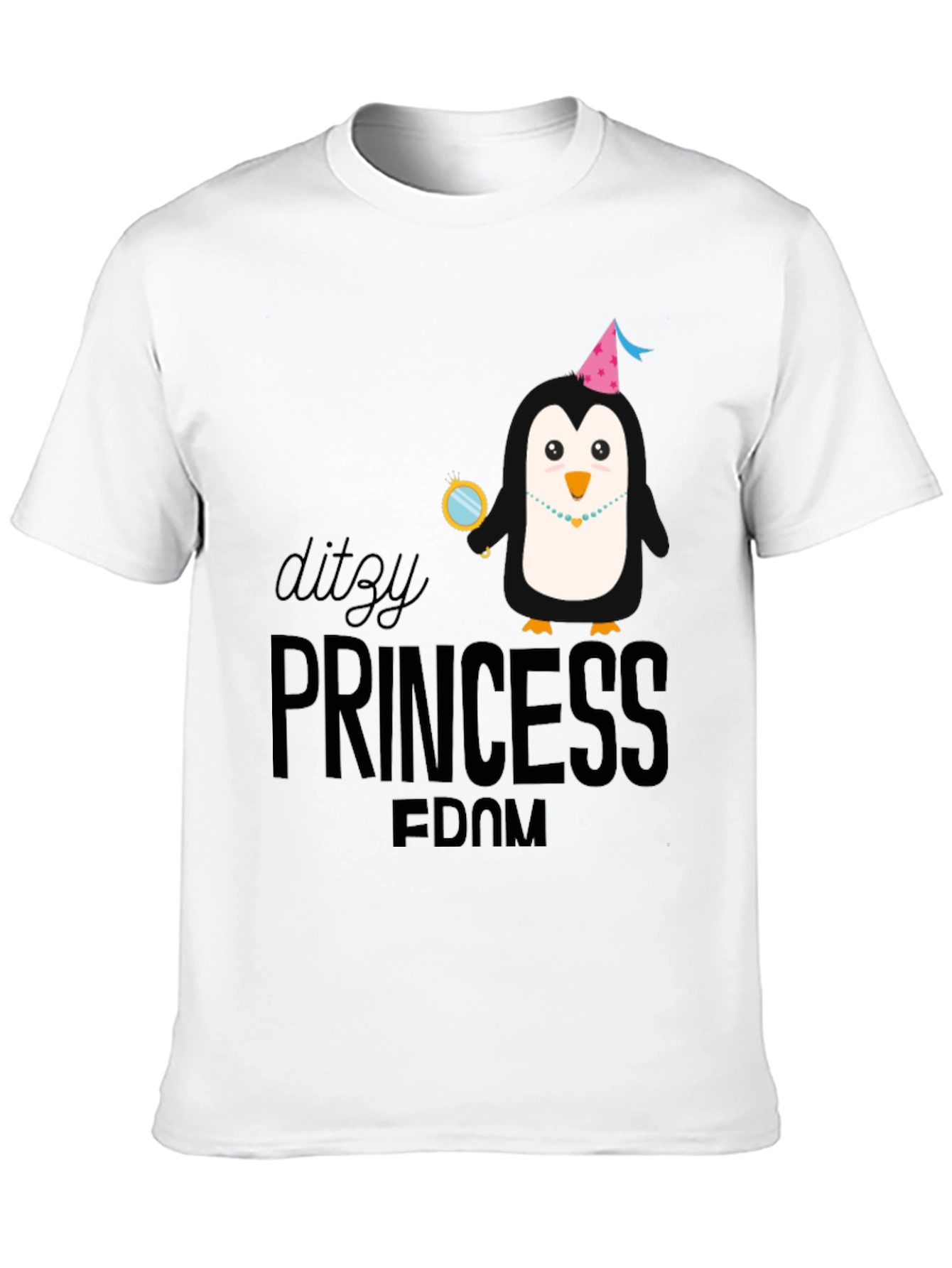 Ditzy Princess-Dom Penguin T-Shirt