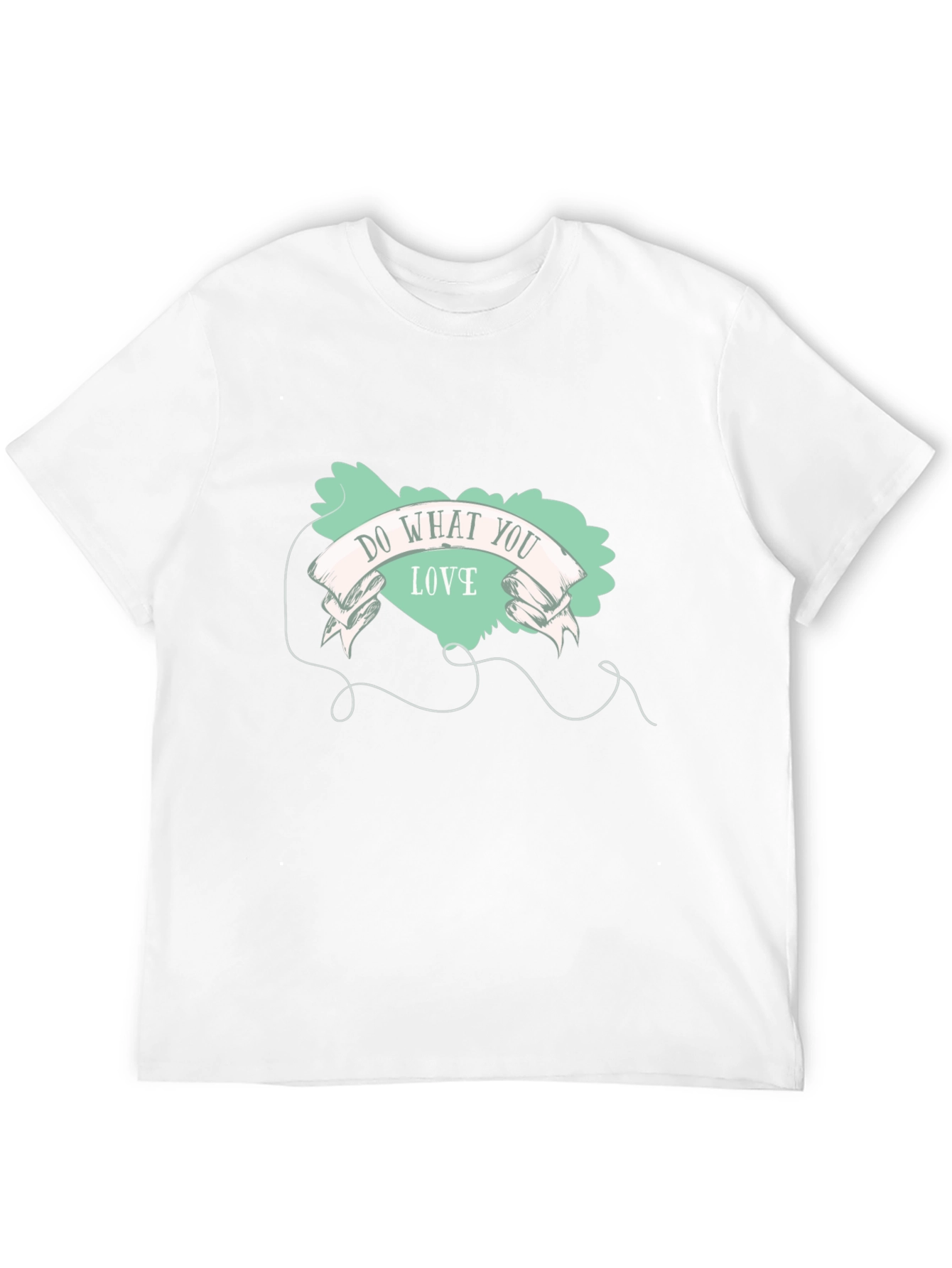 Do What You Love Black Graphic T-Shirt