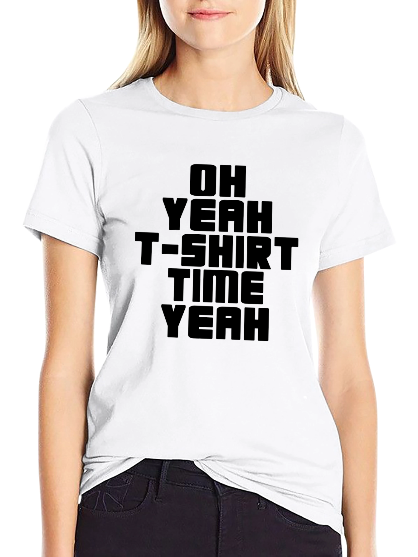 Oh Yeah T-Shirt Time Graphic Tee
