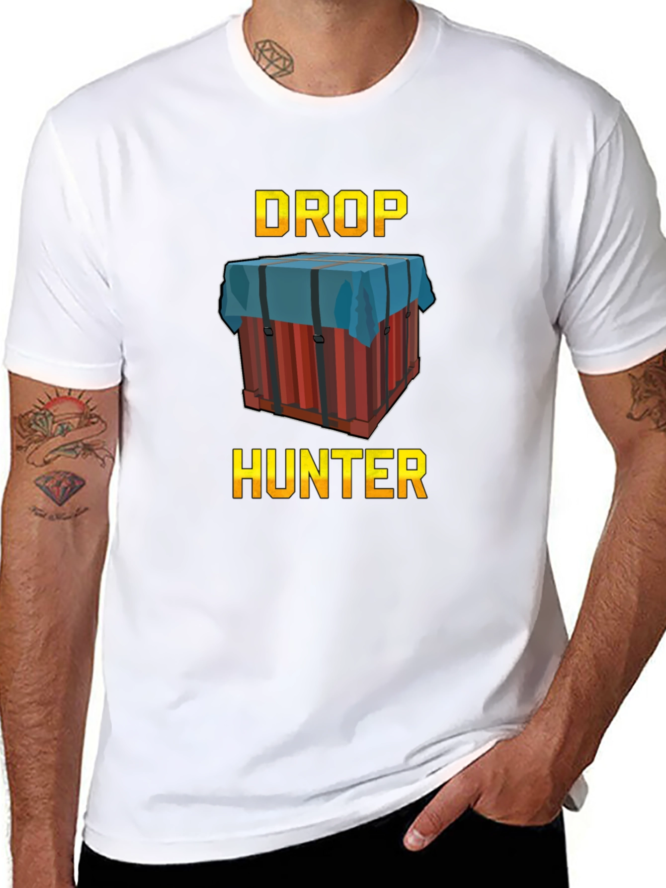 Drop Hunter T-Shirt - Gaming Apparel