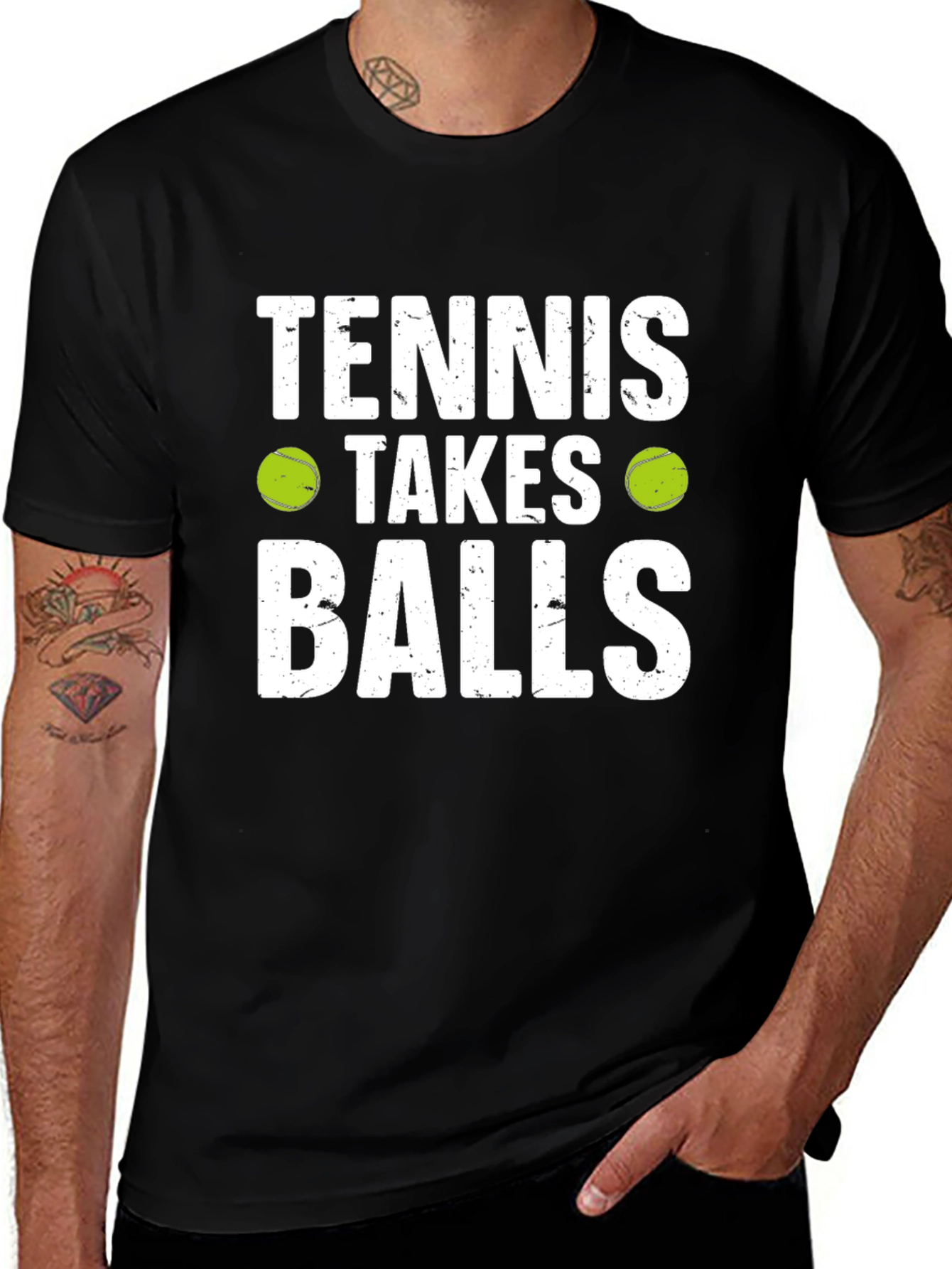 Tennis Takes Balls T-Shirt