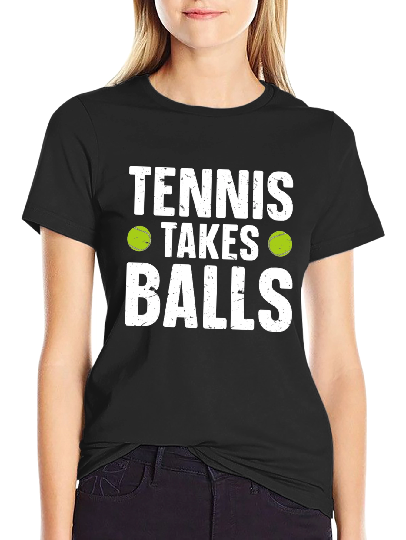 Tennis Takes Balls T-Shirt