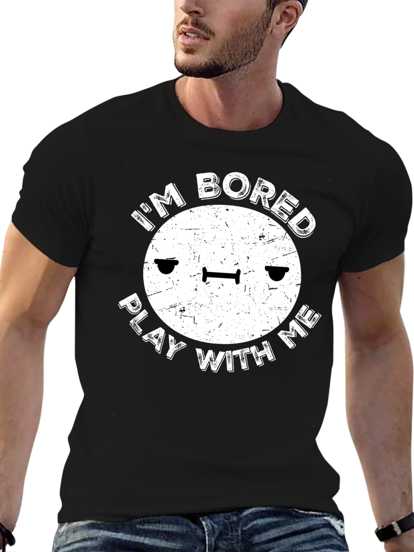 Im Bored Play With Me Funny Graphic T-Shirt