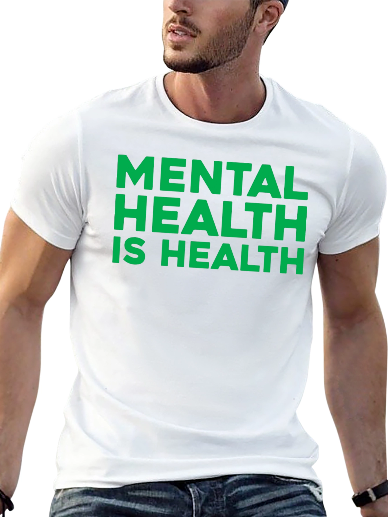 Mental Health is Health Graphic Tee - Black