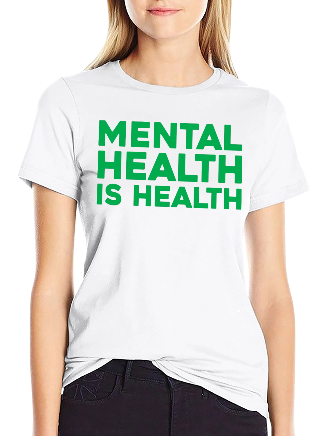 Mental Health is Health Graphic Tee - Black
