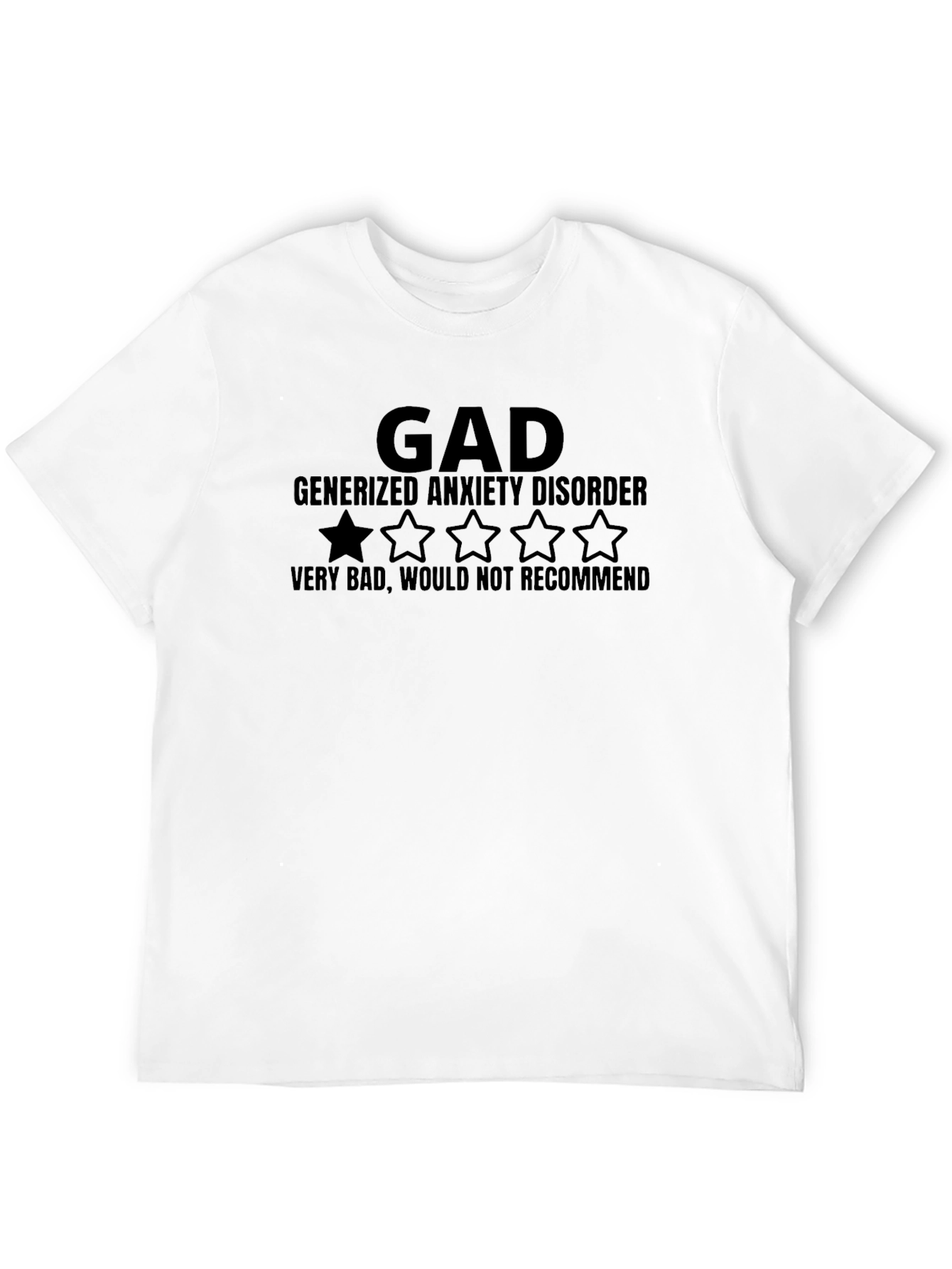 GAD One-Star Review T-Shirt