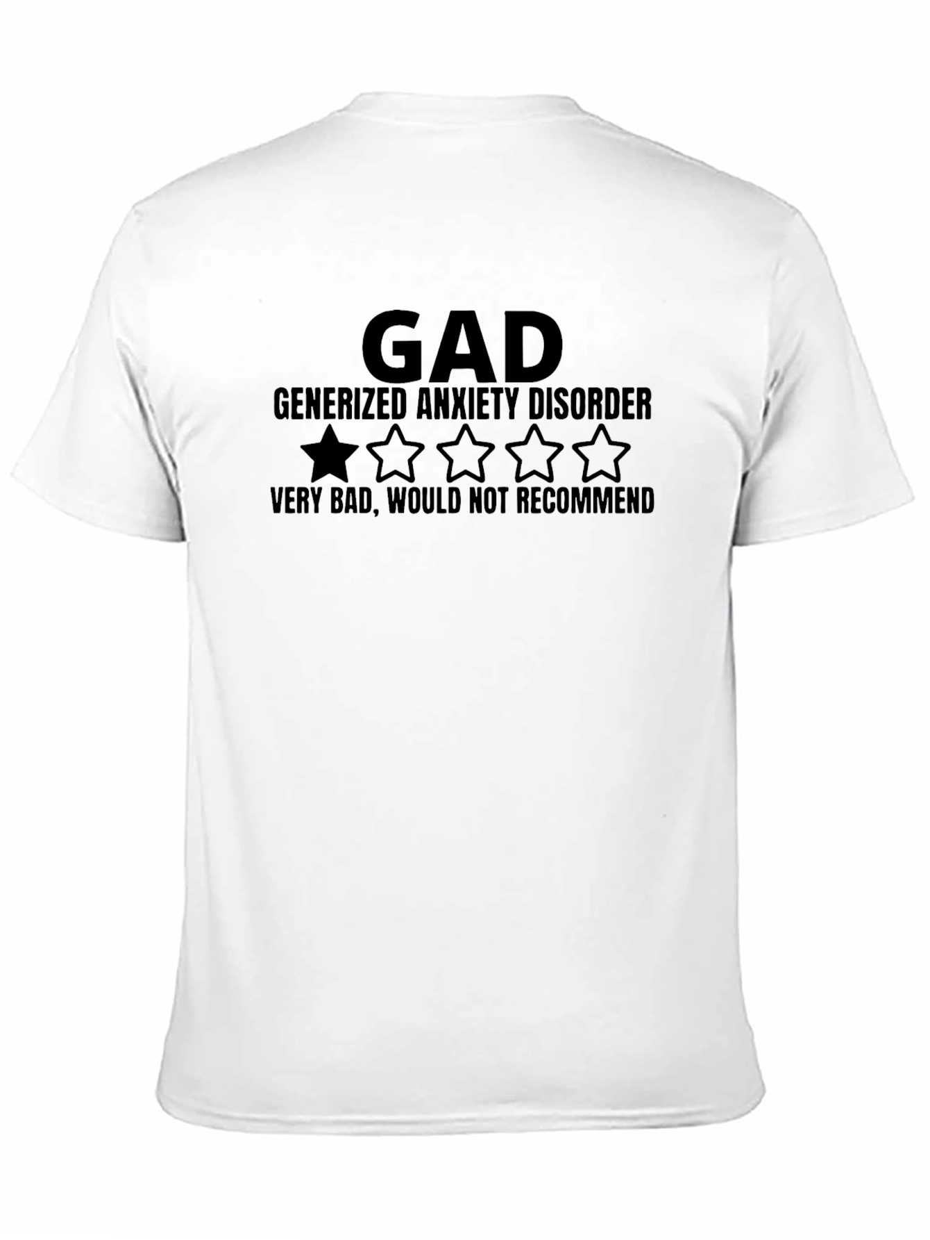 GAD One-Star Review T-Shirt