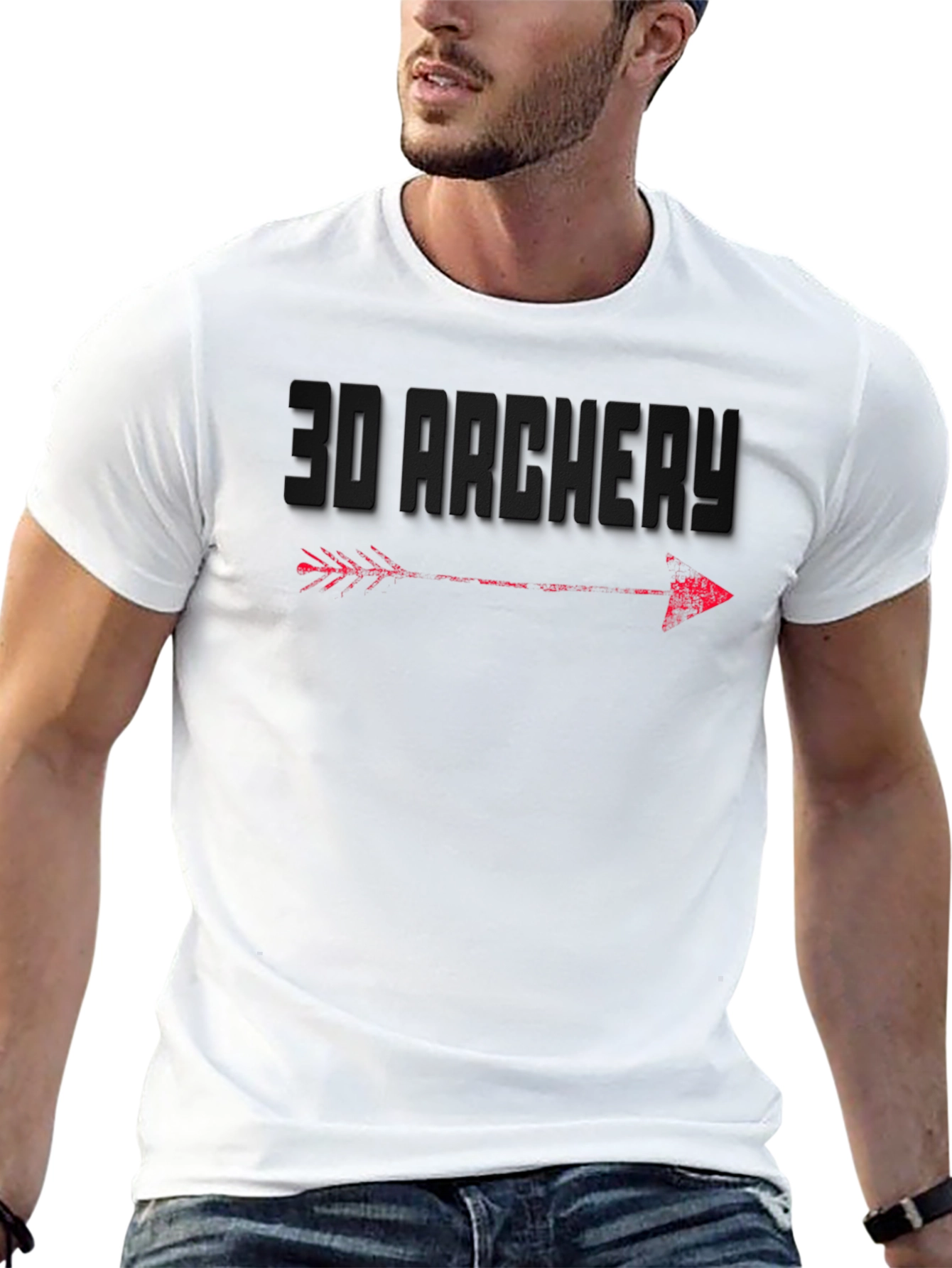 3D Archery Arrow T-Shirt