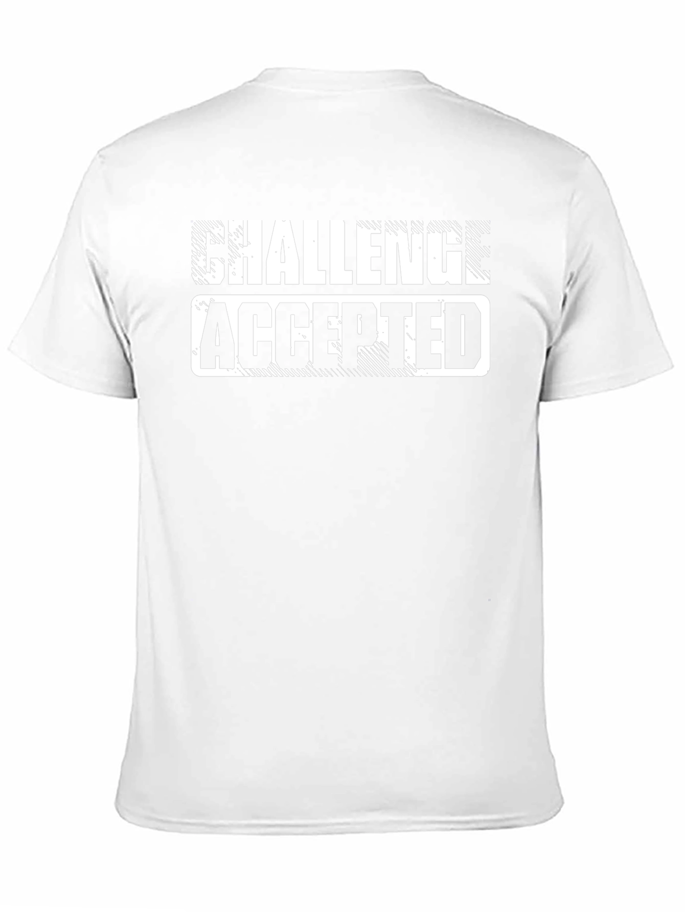 Challenge Accepted Graphic Tee - Black