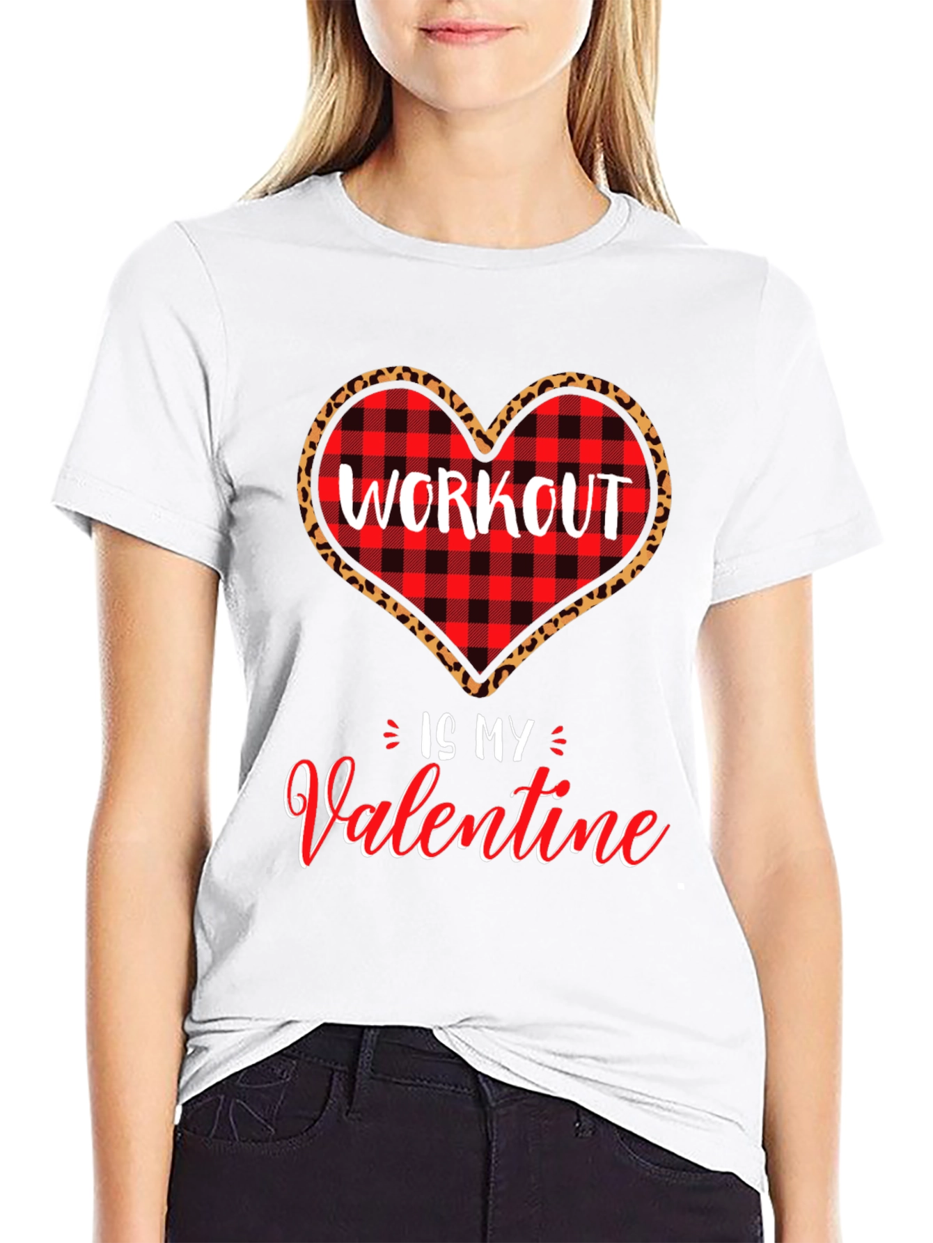 Workout is My Valentine Graphic Tee