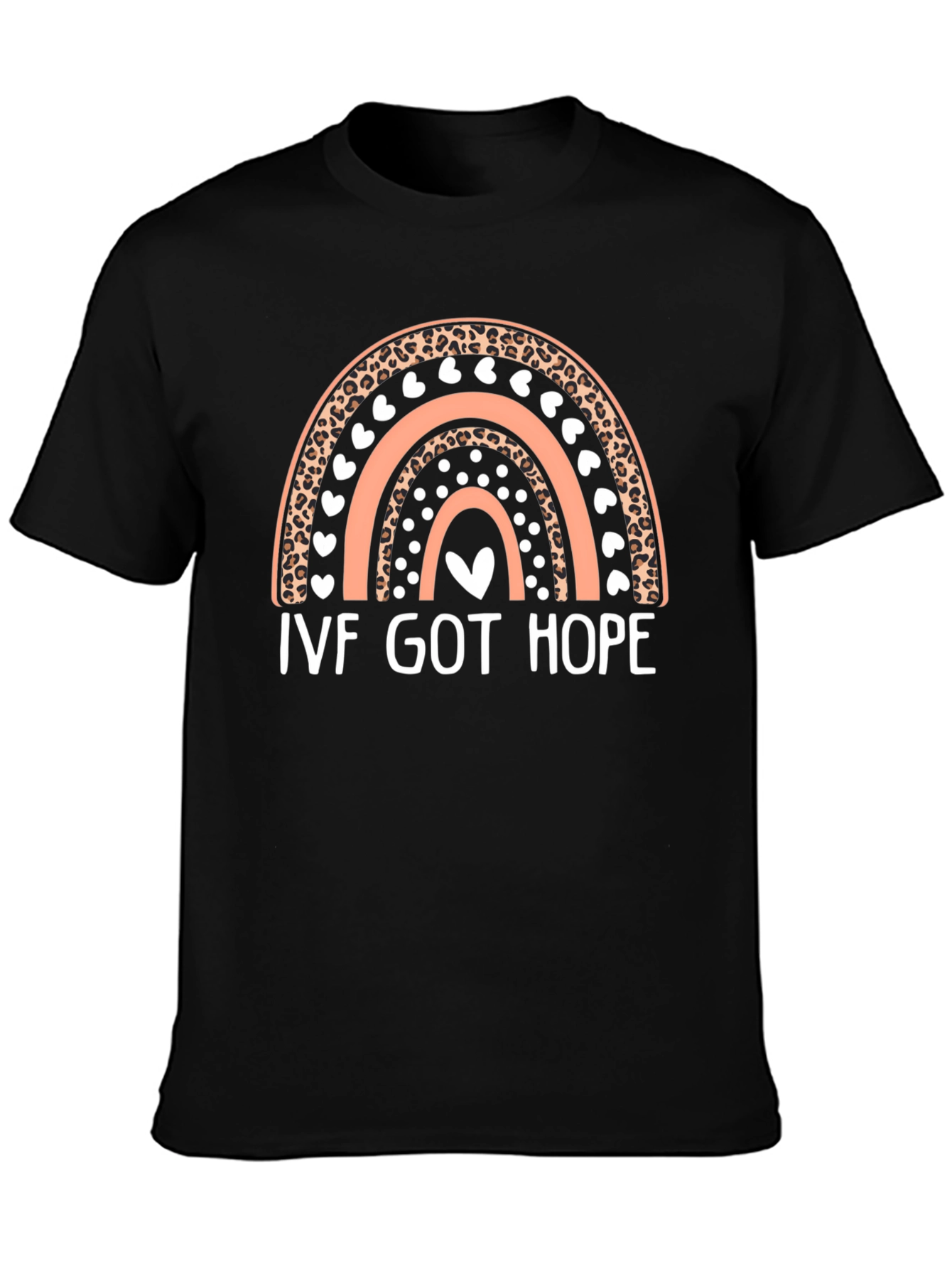 IVF Got Hope Rainbow Graphic T-Shirt