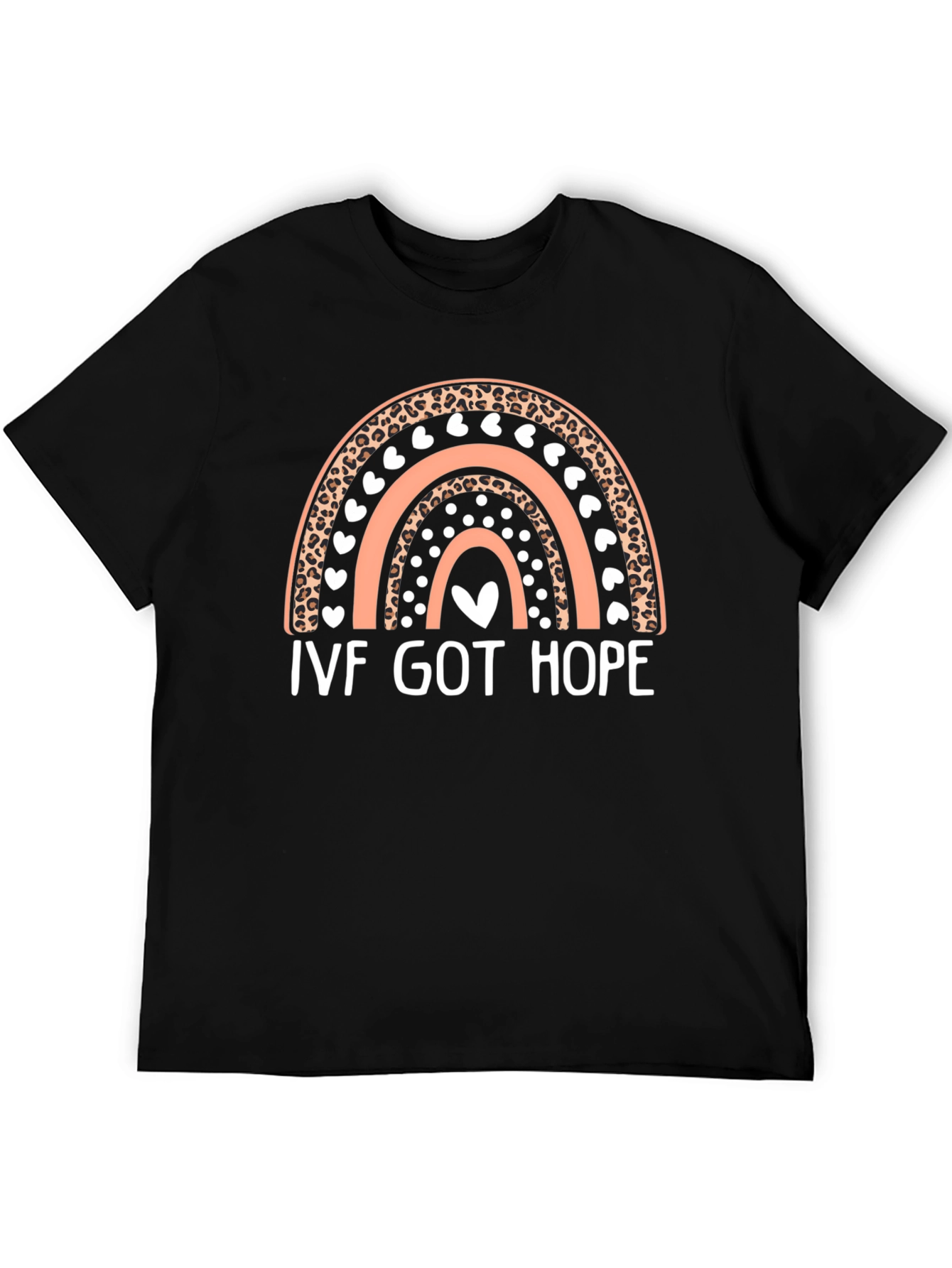 IVF Got Hope Rainbow Graphic T-Shirt