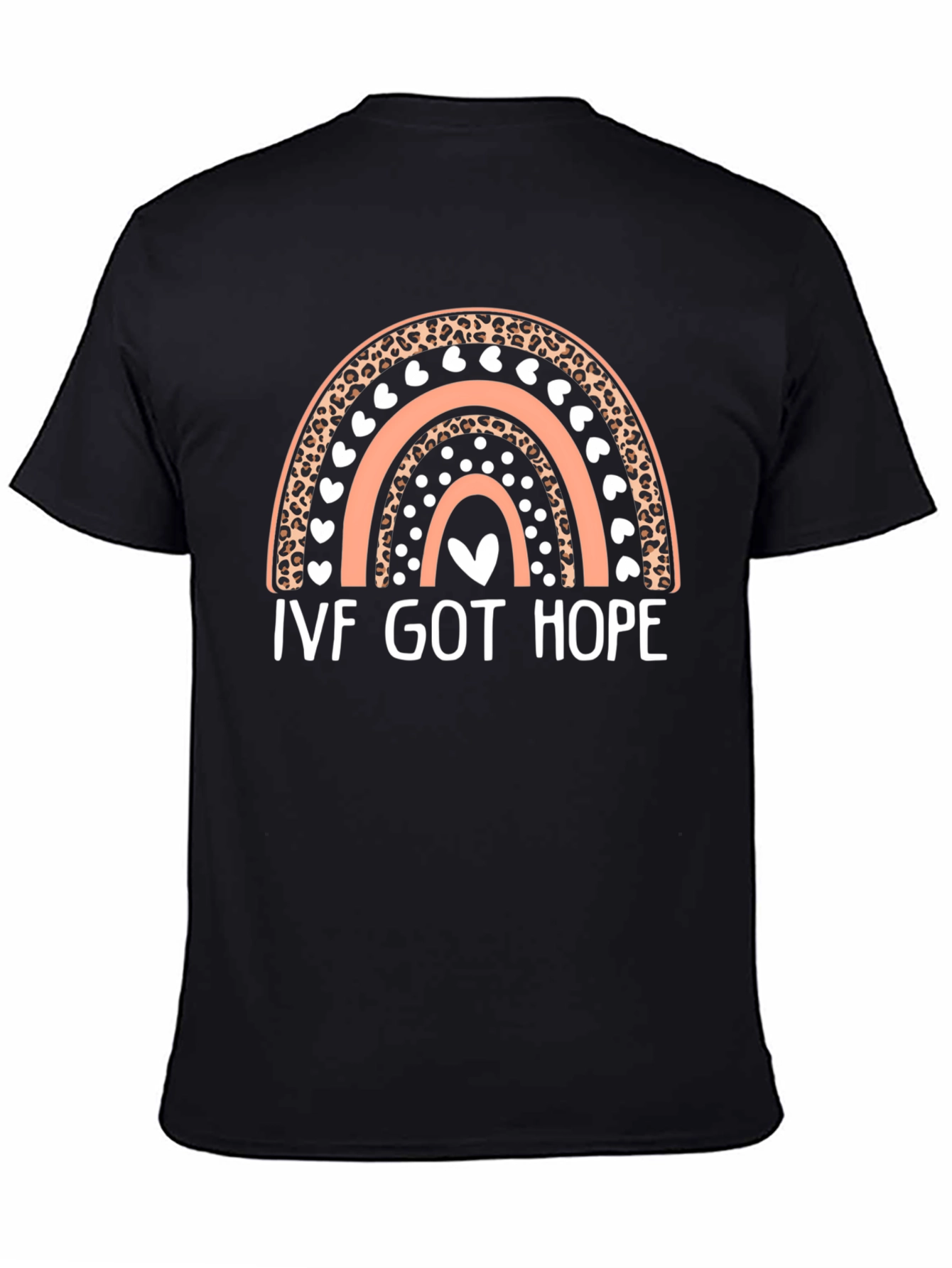 IVF Got Hope Rainbow Graphic T-Shirt