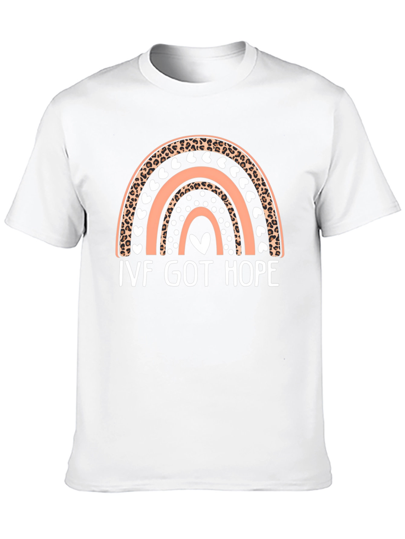 IVF Got Hope Rainbow Graphic T-Shirt