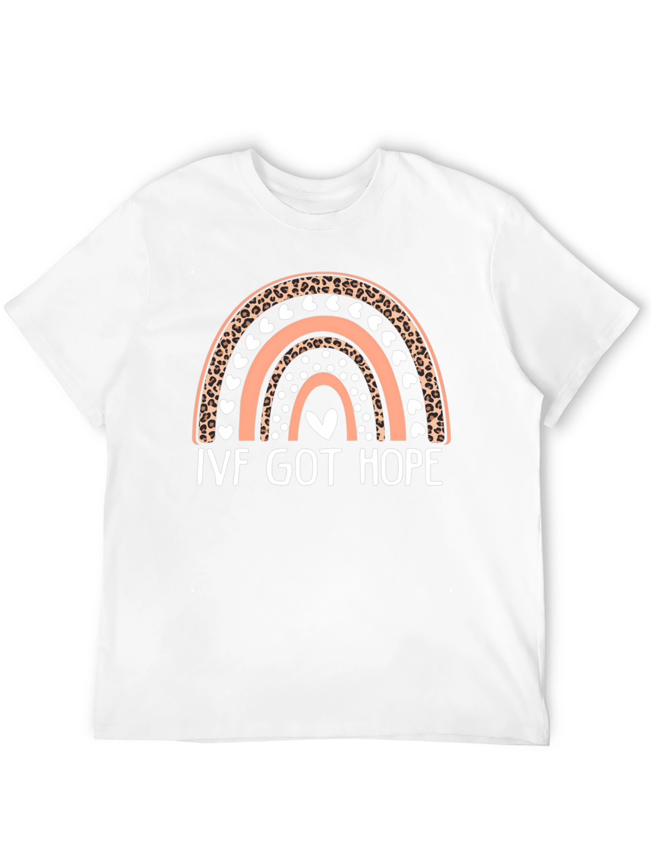 IVF Got Hope Rainbow Graphic T-Shirt