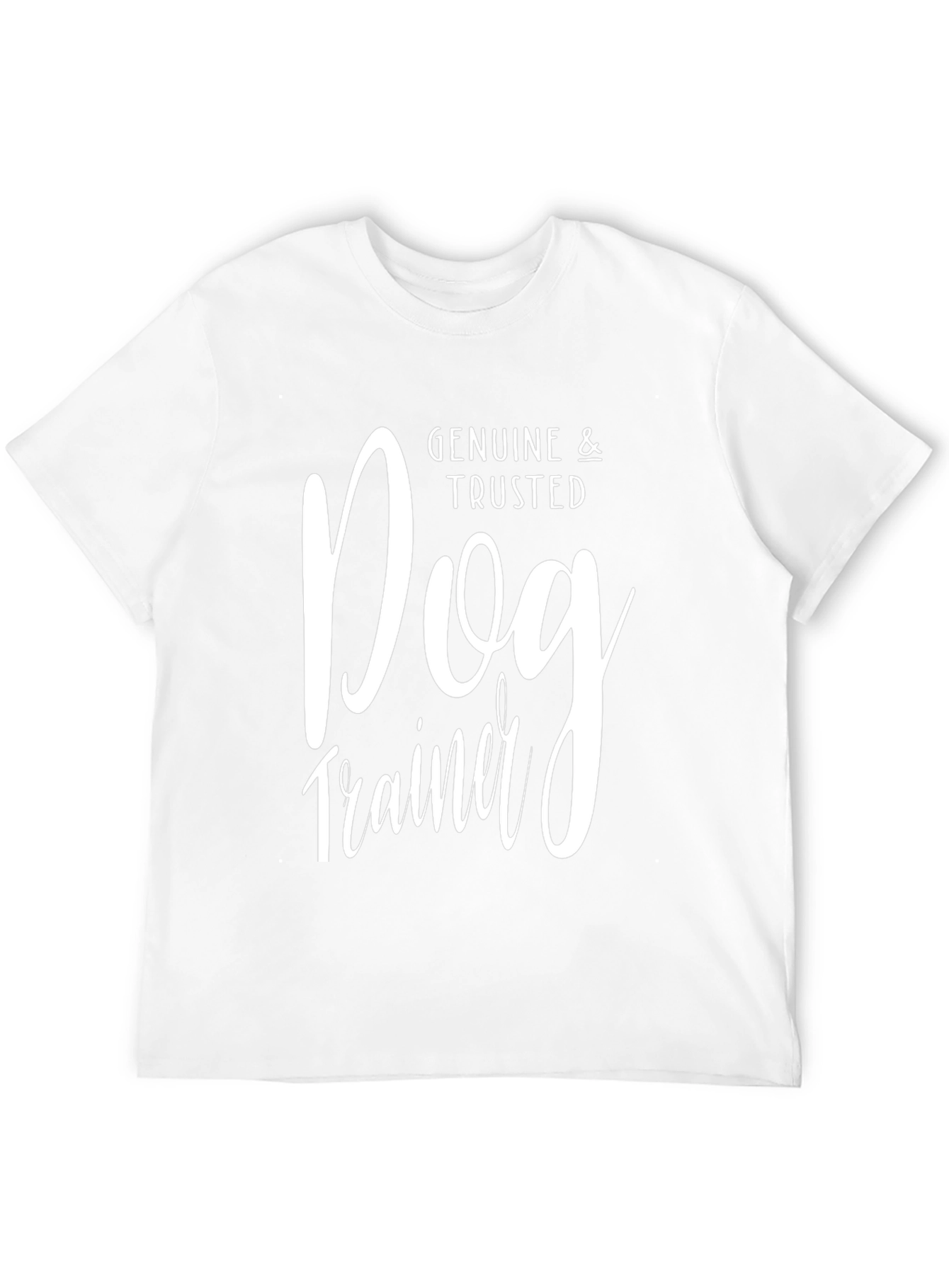 Genuine & Trusted Dog Trainer Black T-Shirt