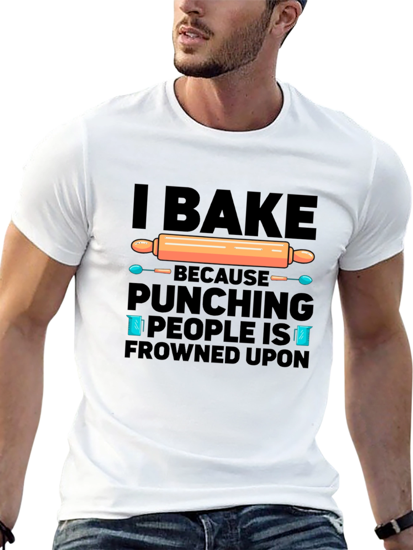 I Bake T-Shirt - Funny Baking Quote